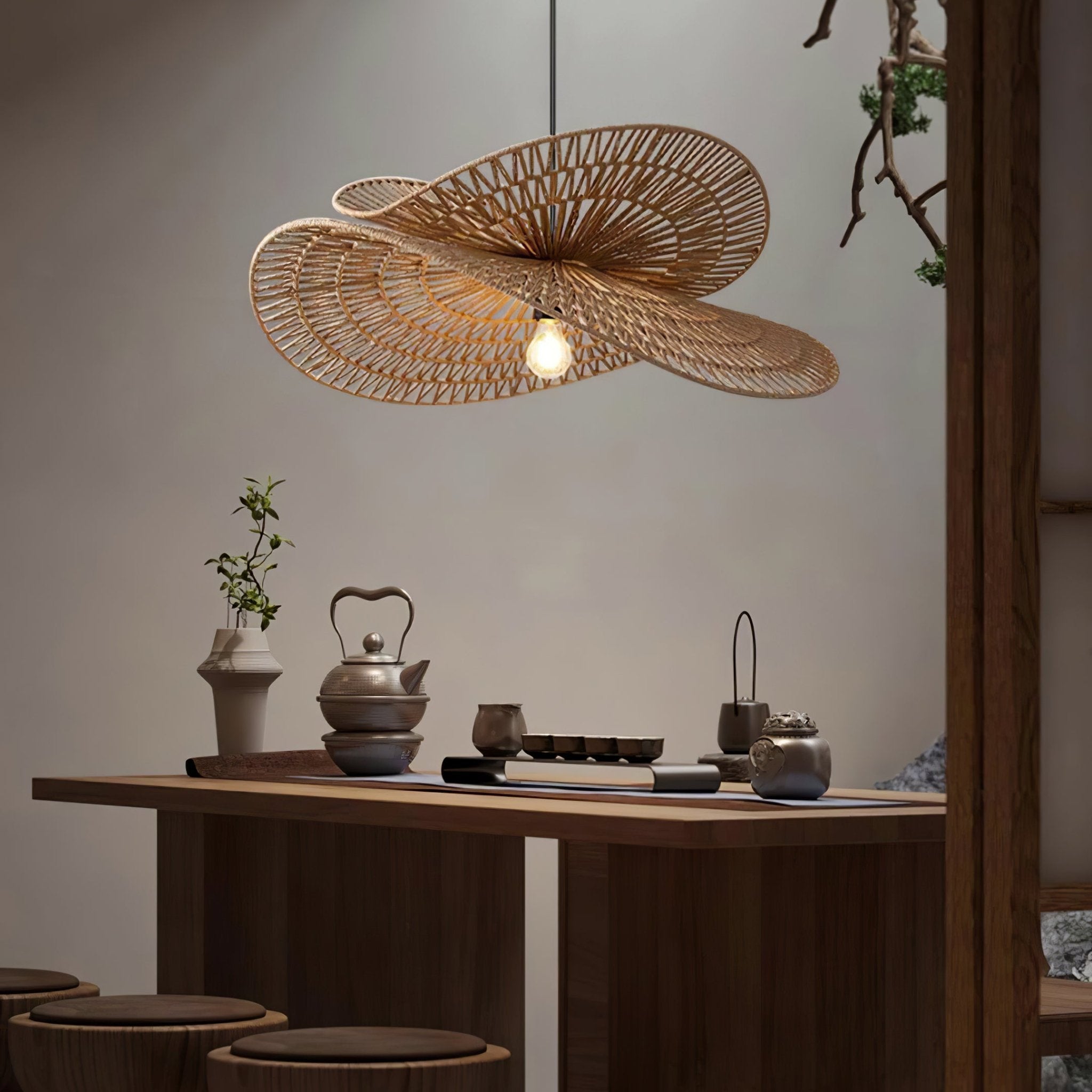 Woven Breeze Pendant Light - Blowlighting