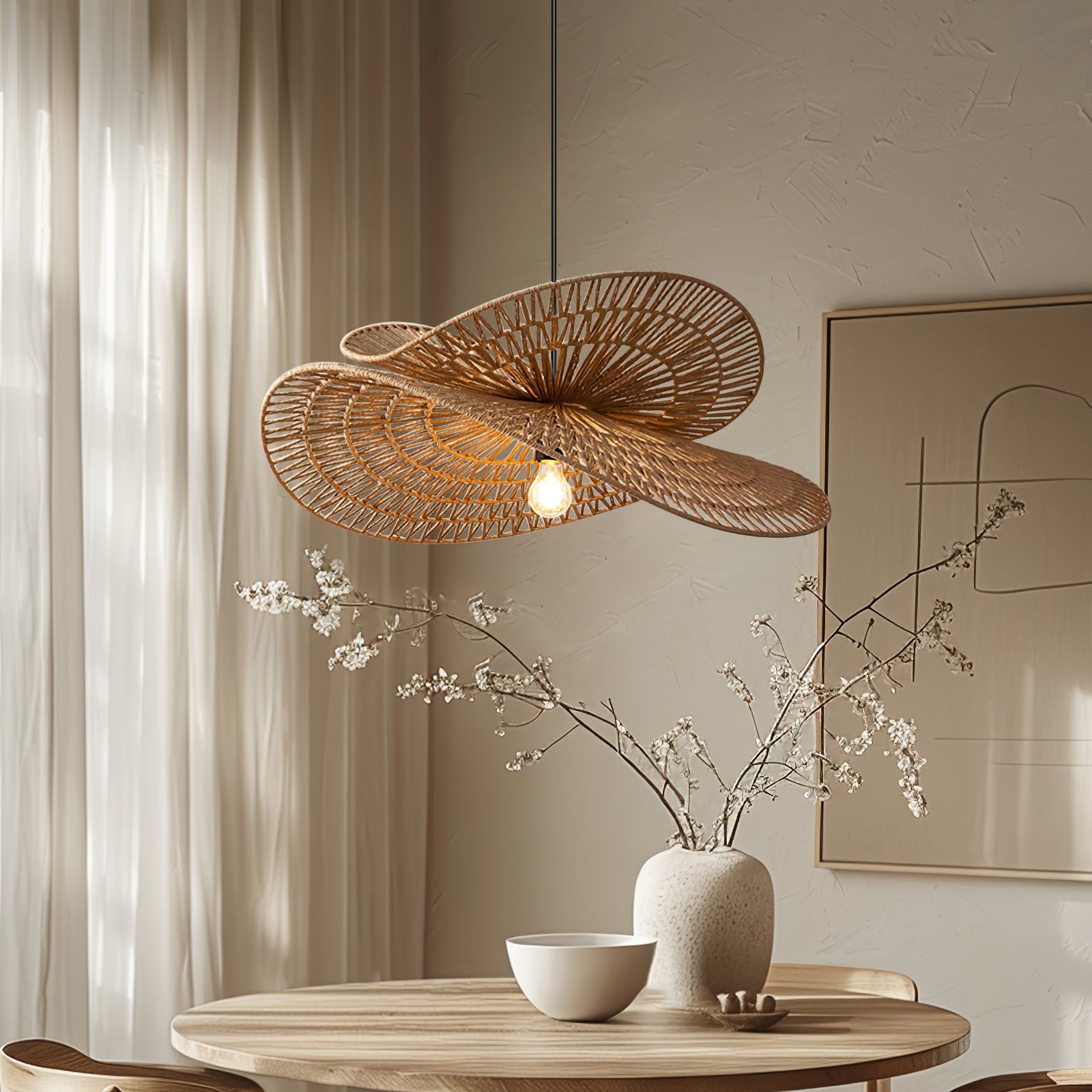 Woven Breeze Pendant Light - Blowlighting