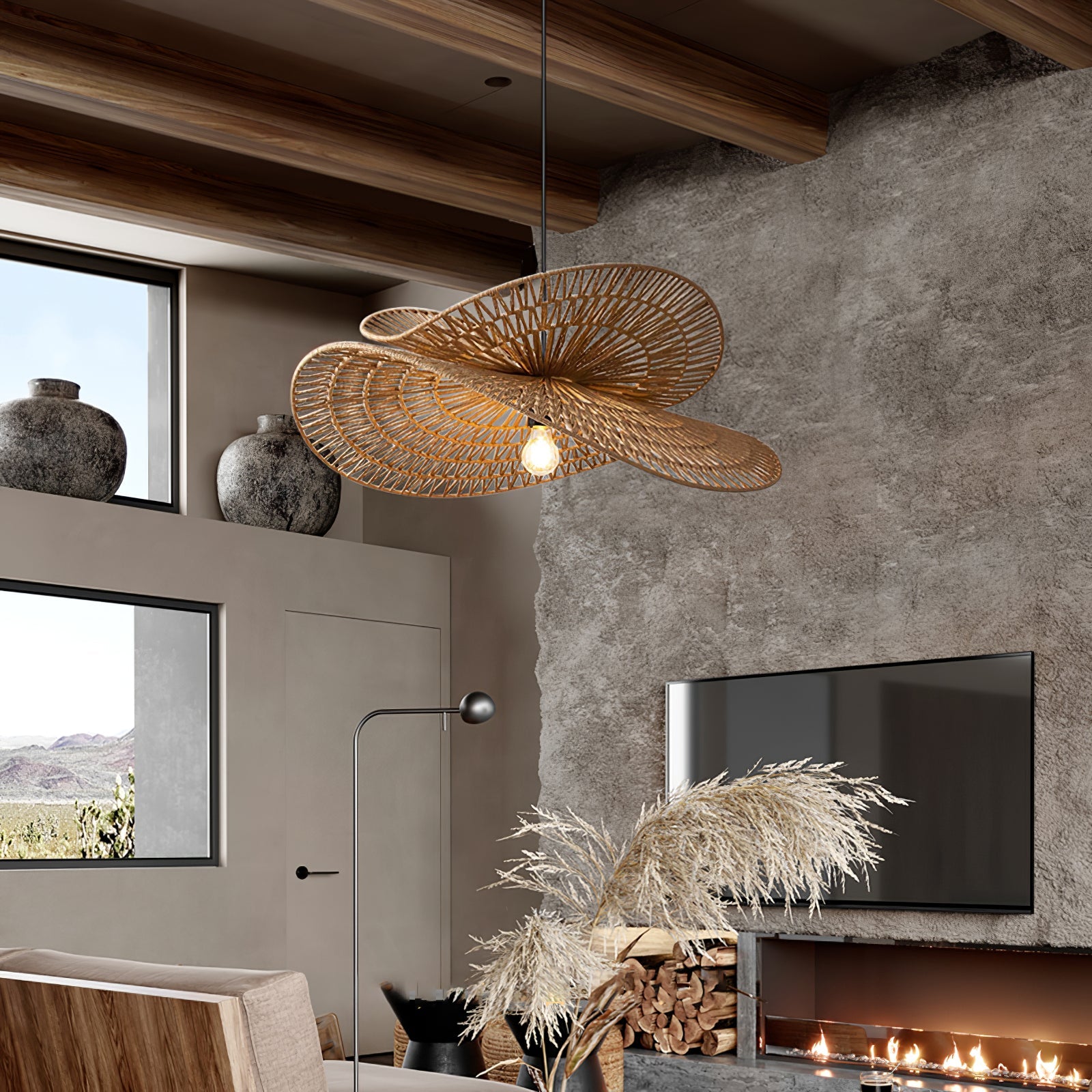 Woven Breeze Pendant Light - Blowlighting