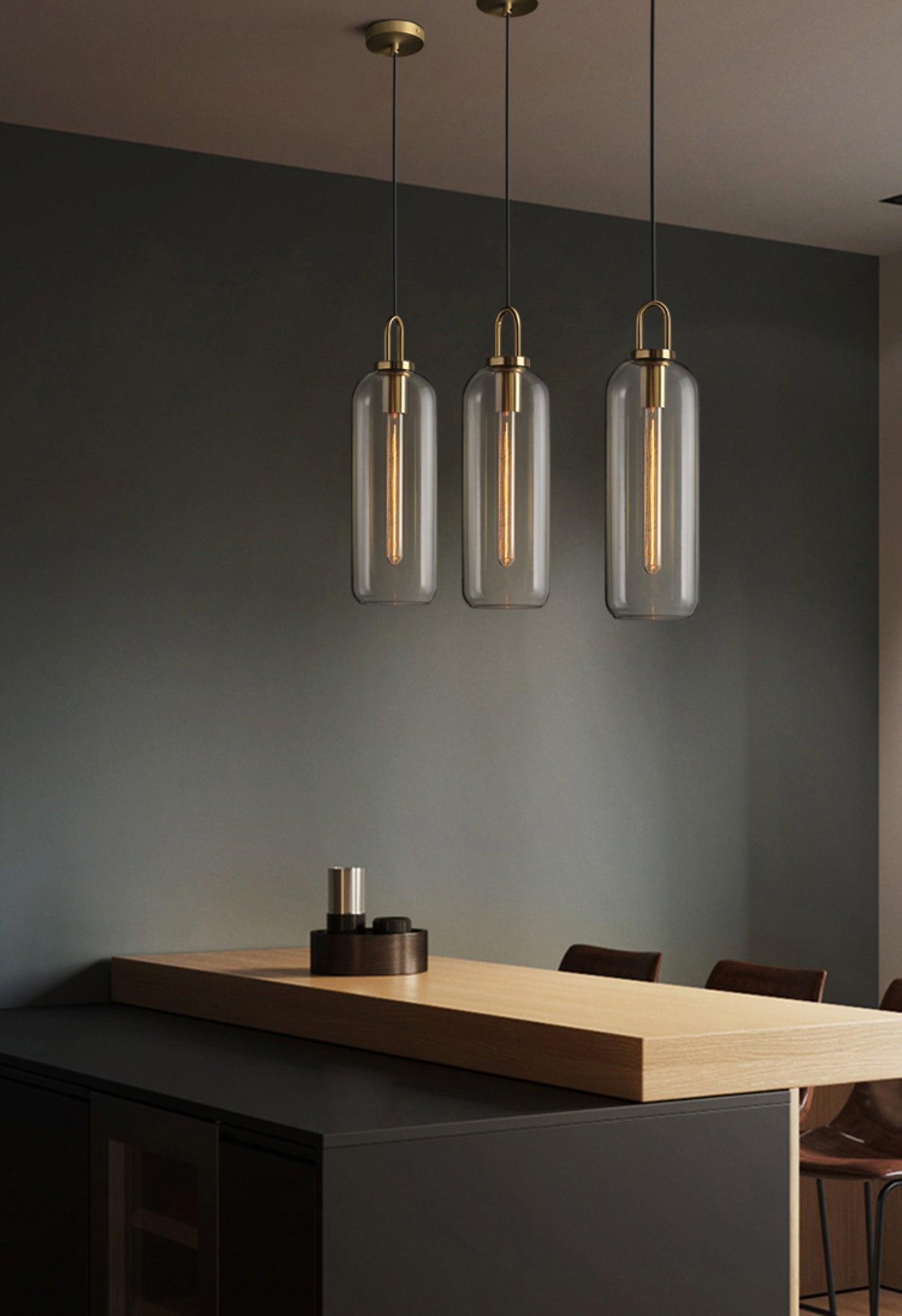 Pendulum Glass Pendant Lamp - Blowlighting
