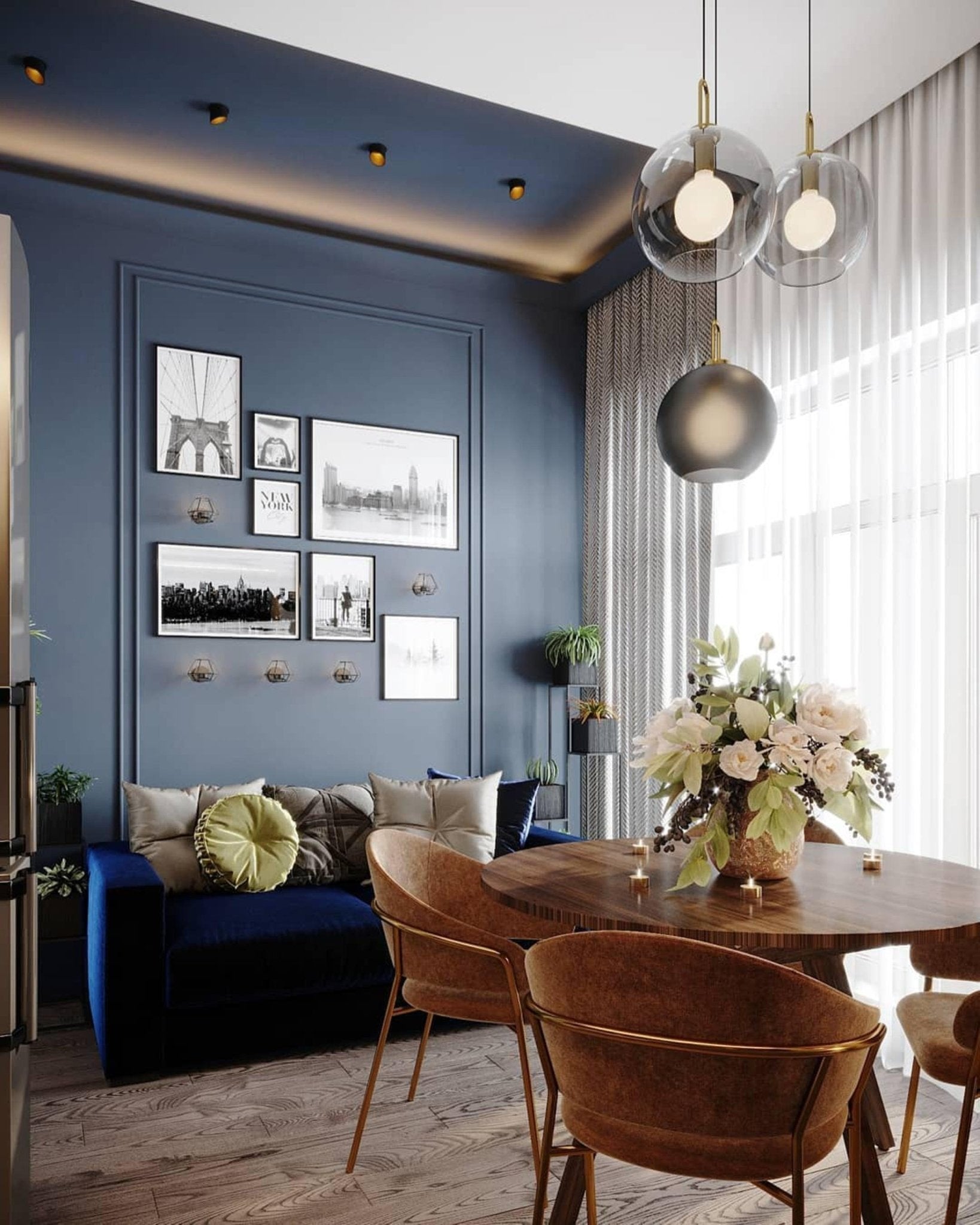 Pendulum Glass Pendant Lamp - Blowlighting