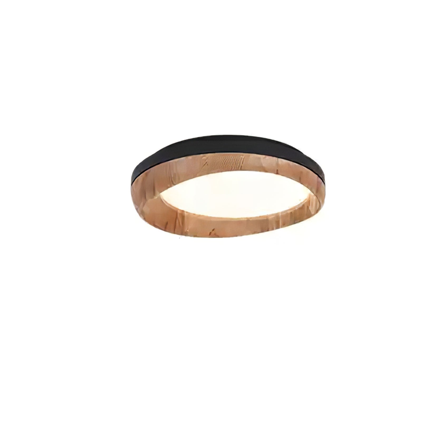 Eurtheara Organic Wood Glass Ceiling Light - Blowlighting