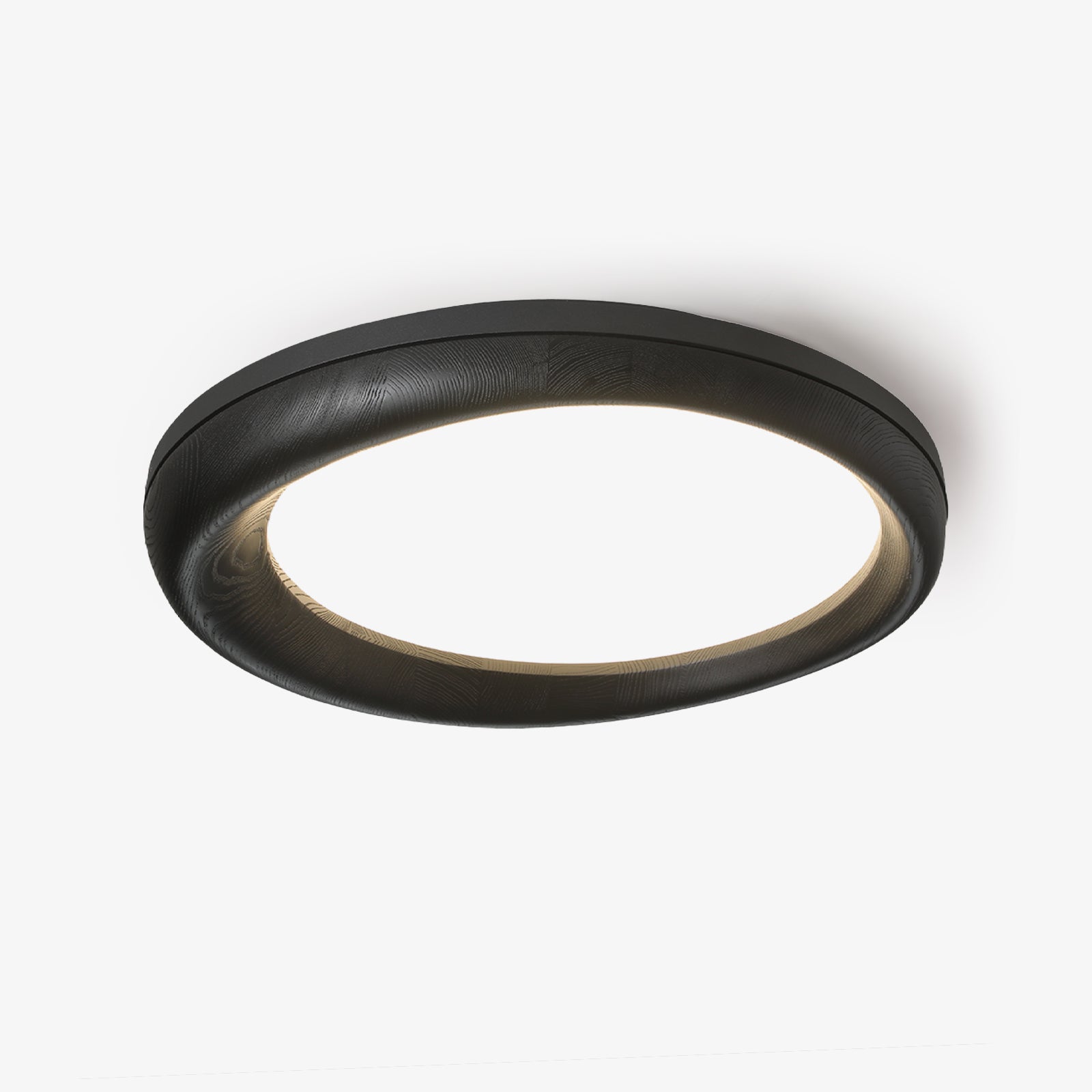 Eurtheara Organic Wood Glass Ceiling Light - Blowlighting