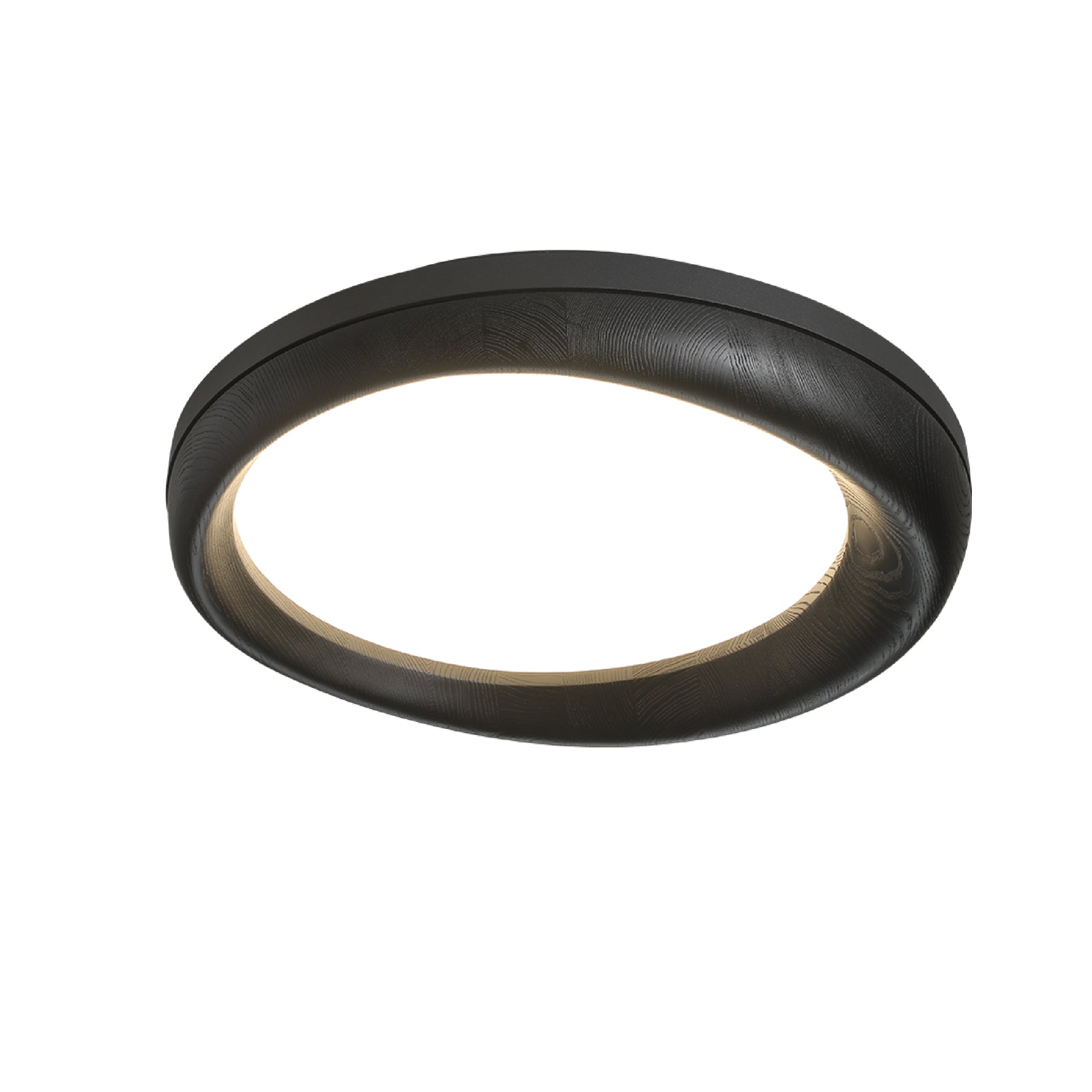 Eurtheara Organic Wood Glass Ceiling Light - Blowlighting