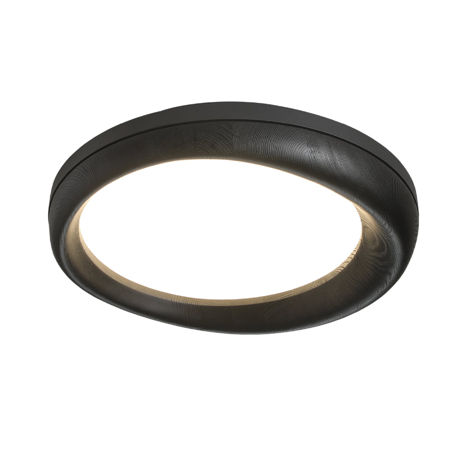 Eurtheara Organic Wood Glass Ceiling Light - Blowlighting