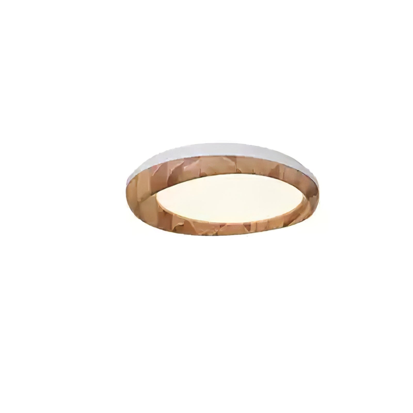 Eurtheara Organic Wood Glass Ceiling Light - Blowlighting