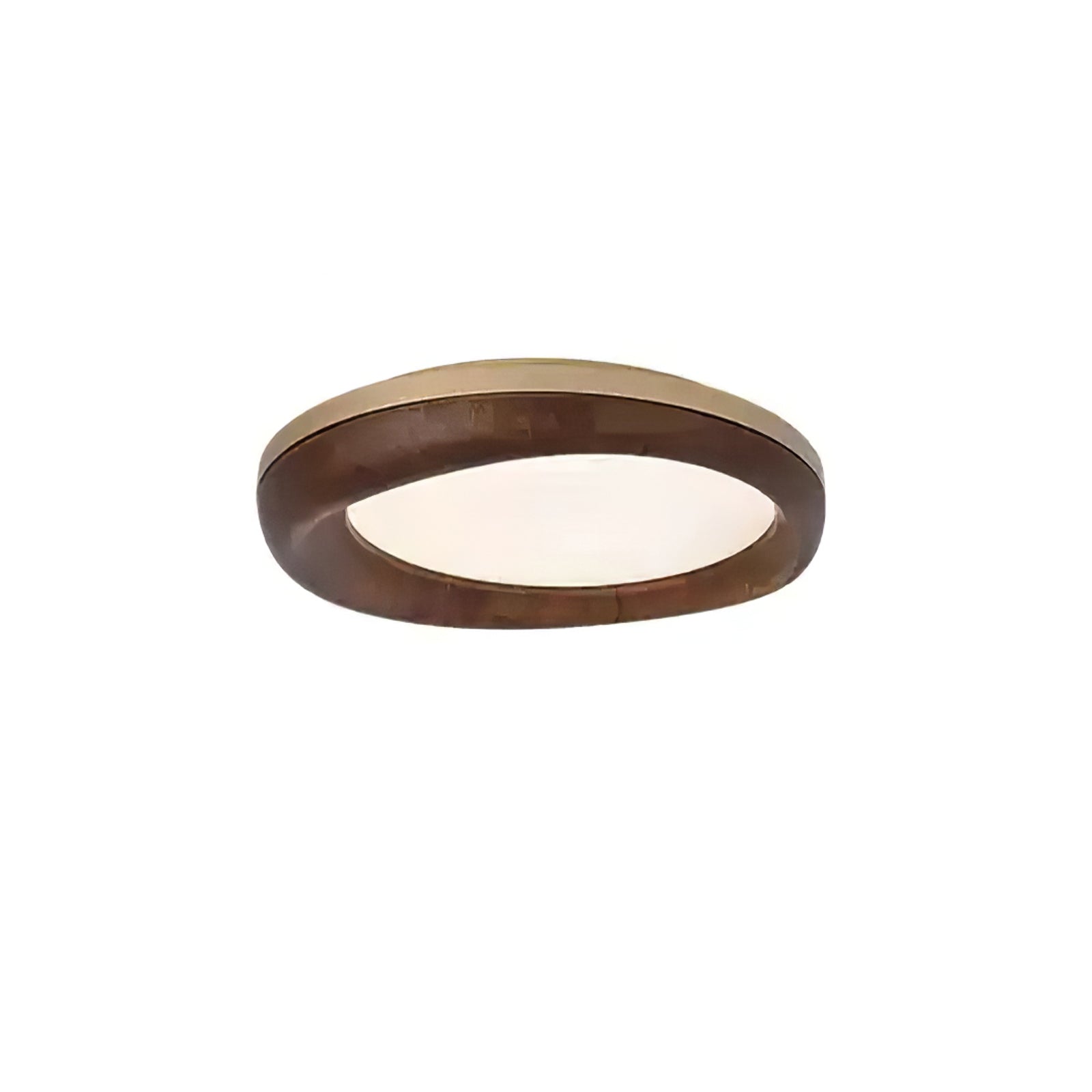 Eurtheara Organic Wood Glass Ceiling Light - Blowlighting