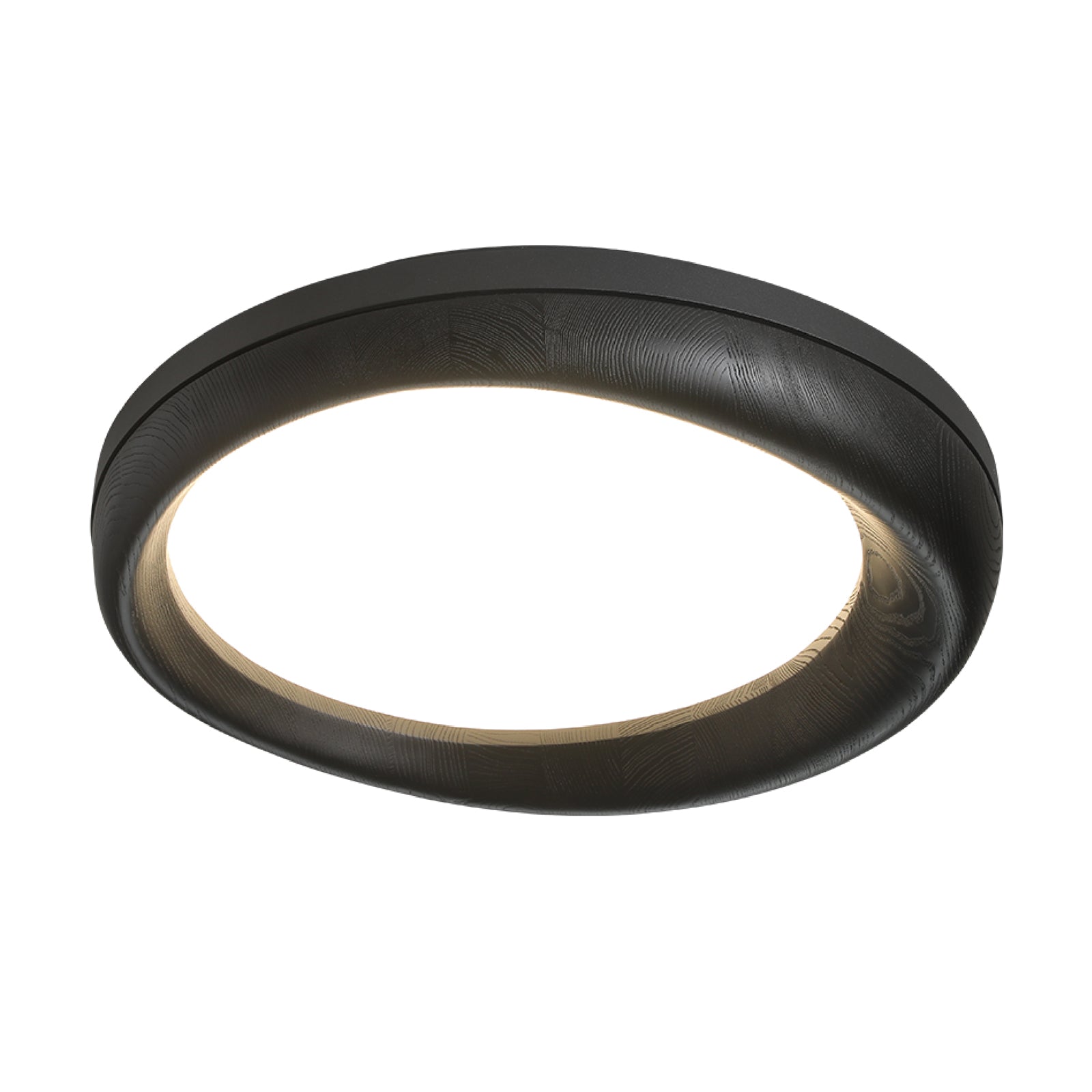 Eurtheara Organic Wood Glass Ceiling Light - Blowlighting