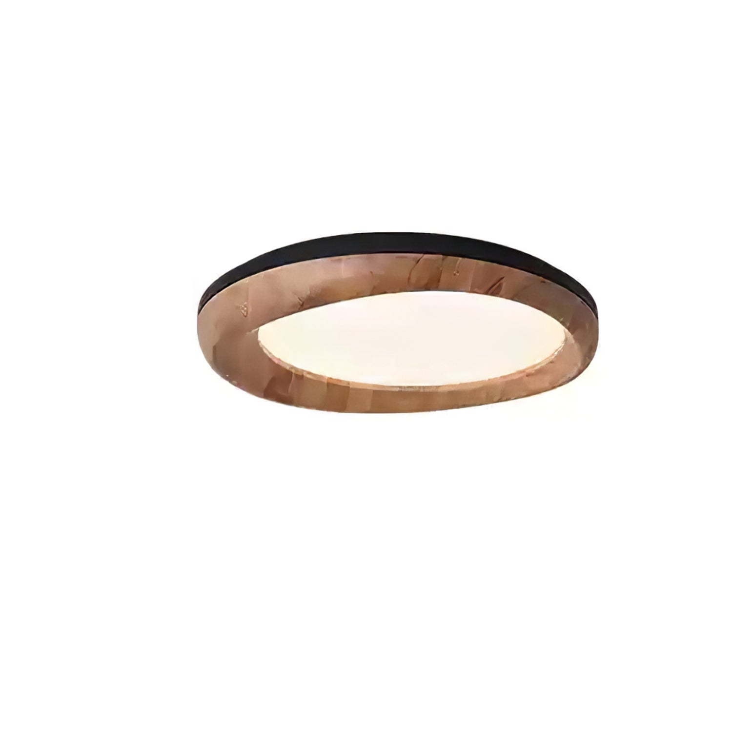 Eurtheara Organic Wood Glass Ceiling Light - Blowlighting