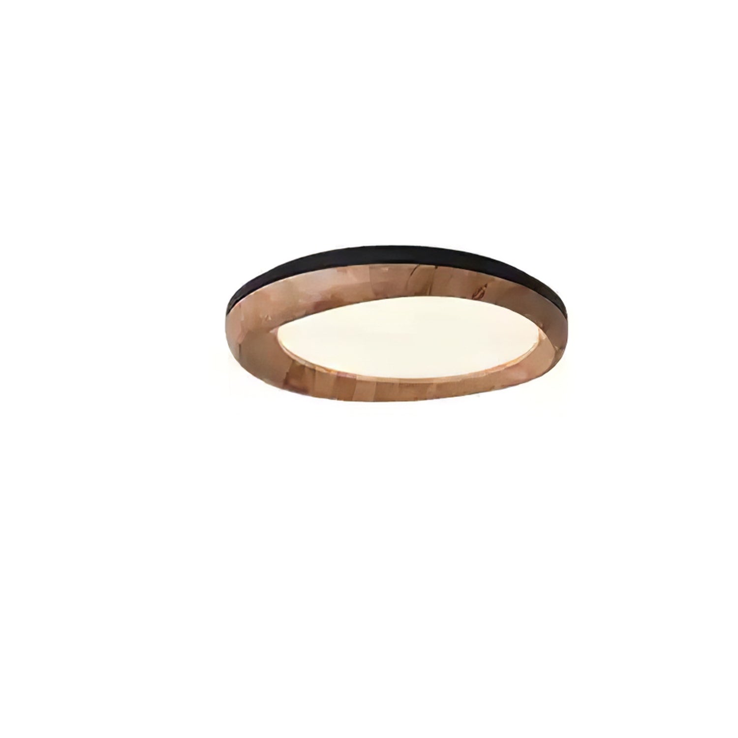 Eurtheara Organic Wood Glass Ceiling Light - Blowlighting