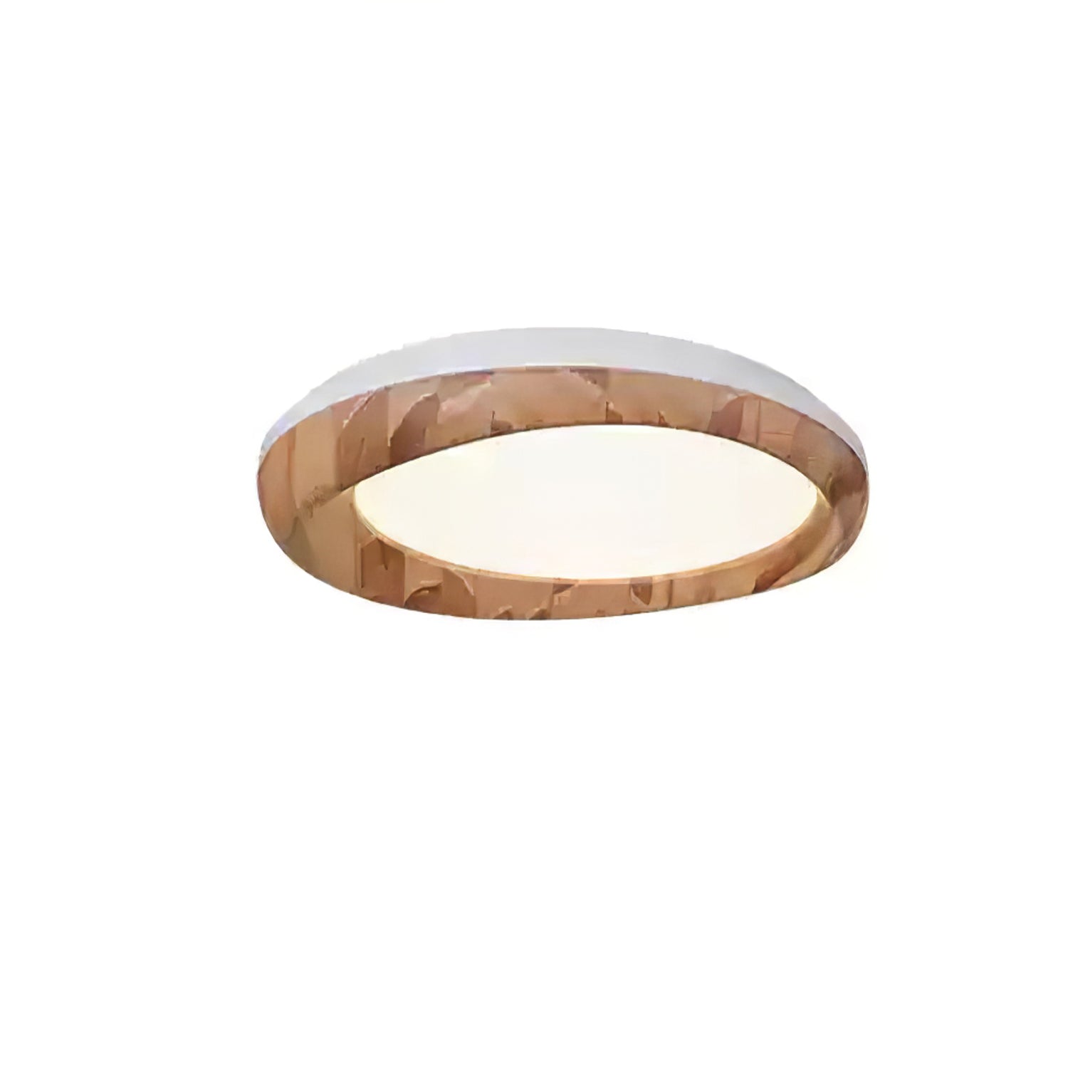 Eurtheara Organic Wood Glass Ceiling Light - Blowlighting