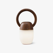 Gina Minimalist Wood Table Lamp - Blowlighting