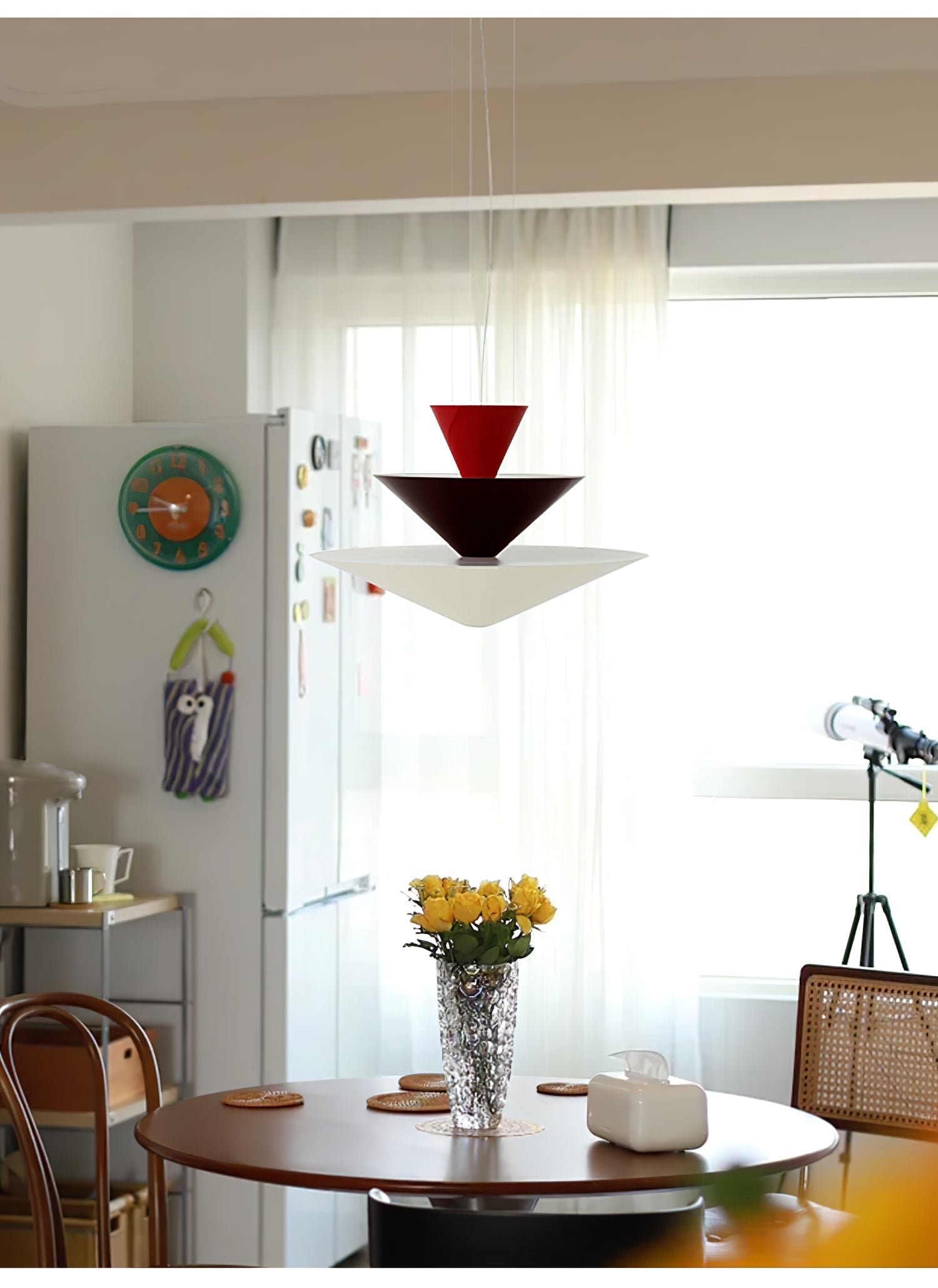 Pyramia Tiered Color Block Pendant Light - Blowlighting