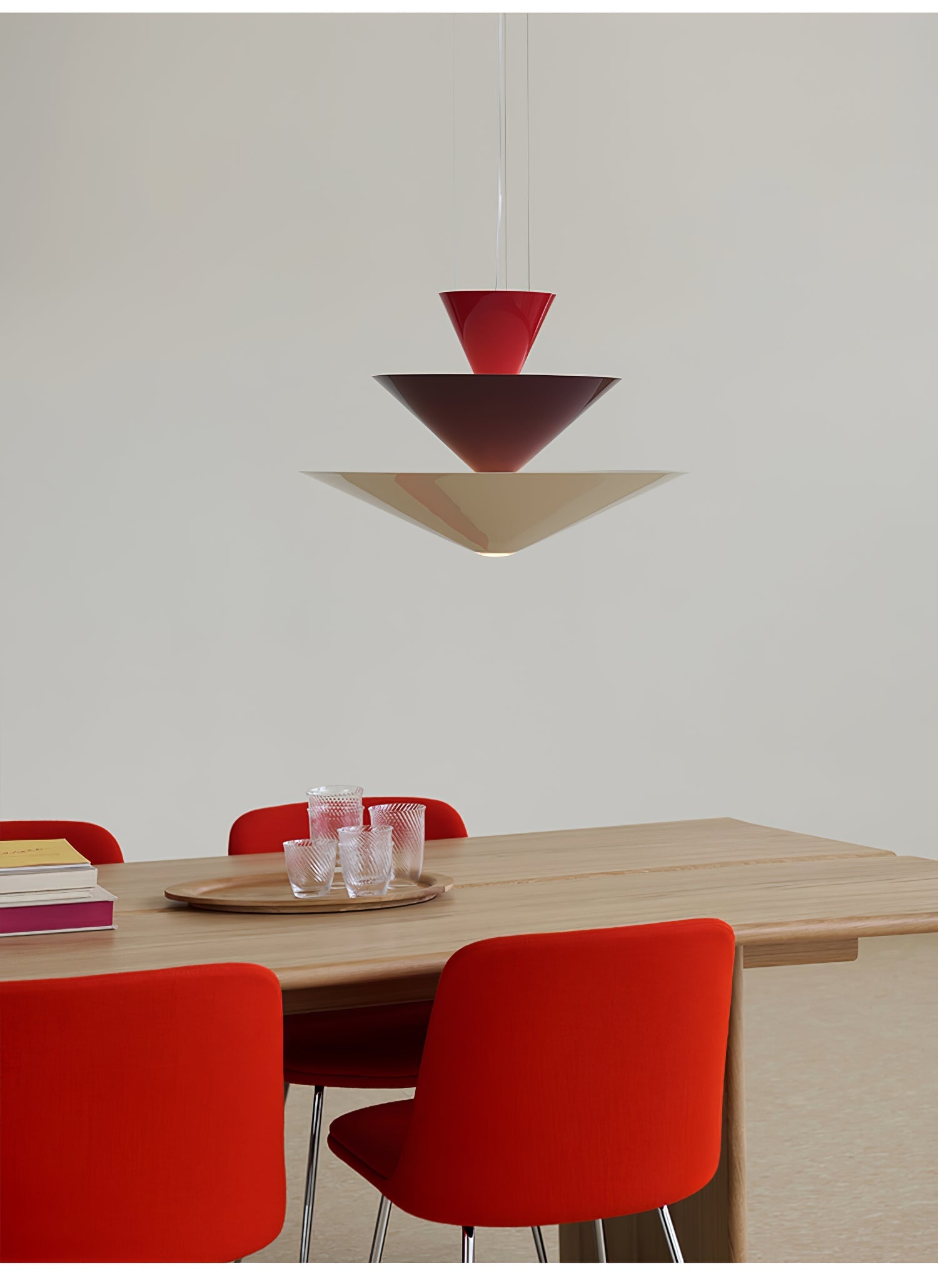 Pyramia Tiered Color Block Pendant Light - Blowlighting