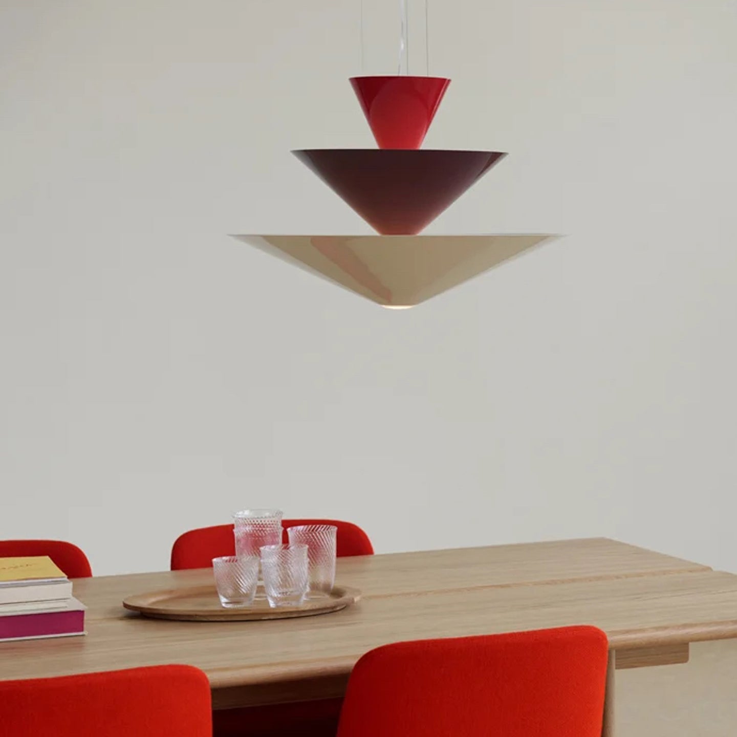 Pyramia Tiered Color Block Pendant Light - Blowlighting
