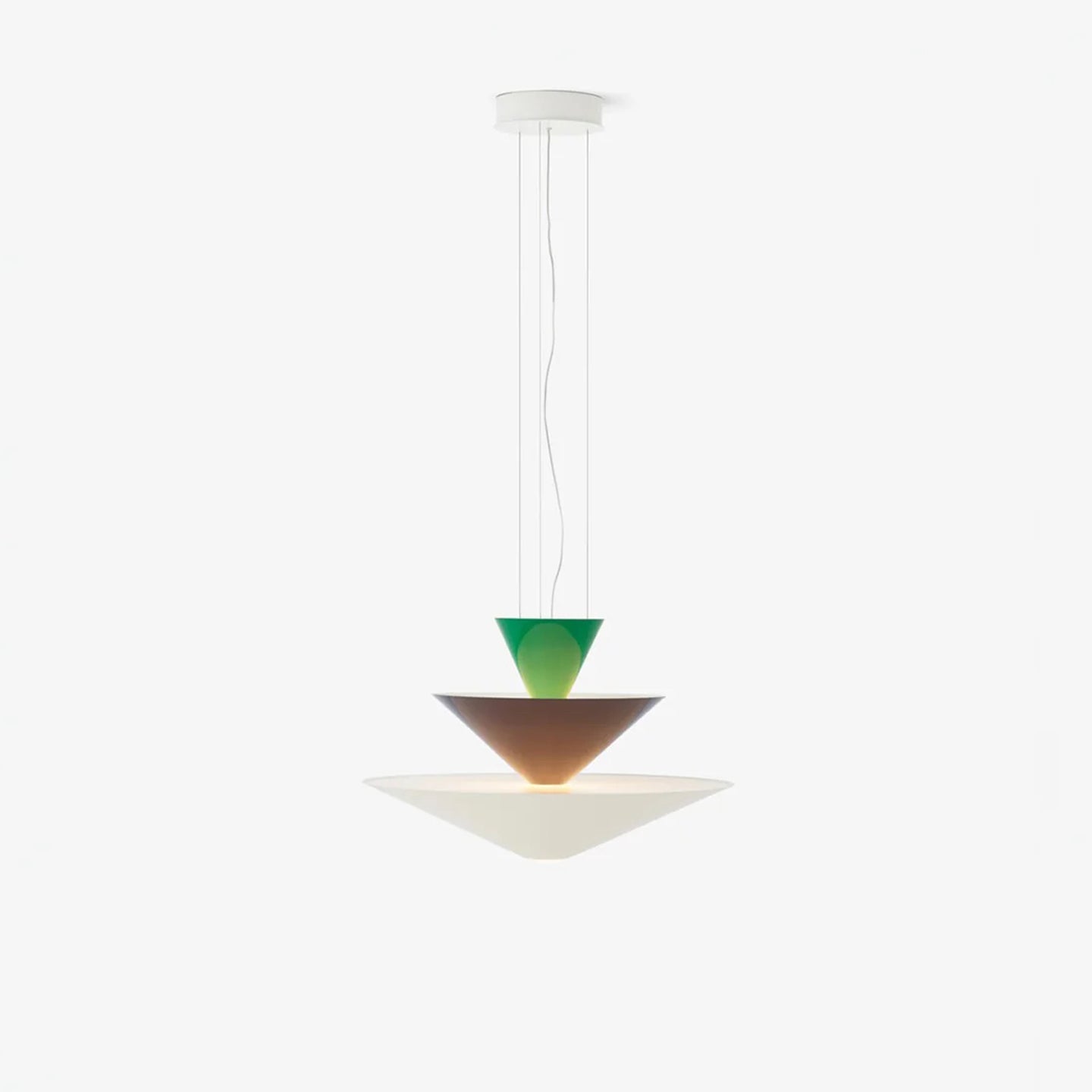 Pyramia Tiered Color Block Pendant Light - Blowlighting