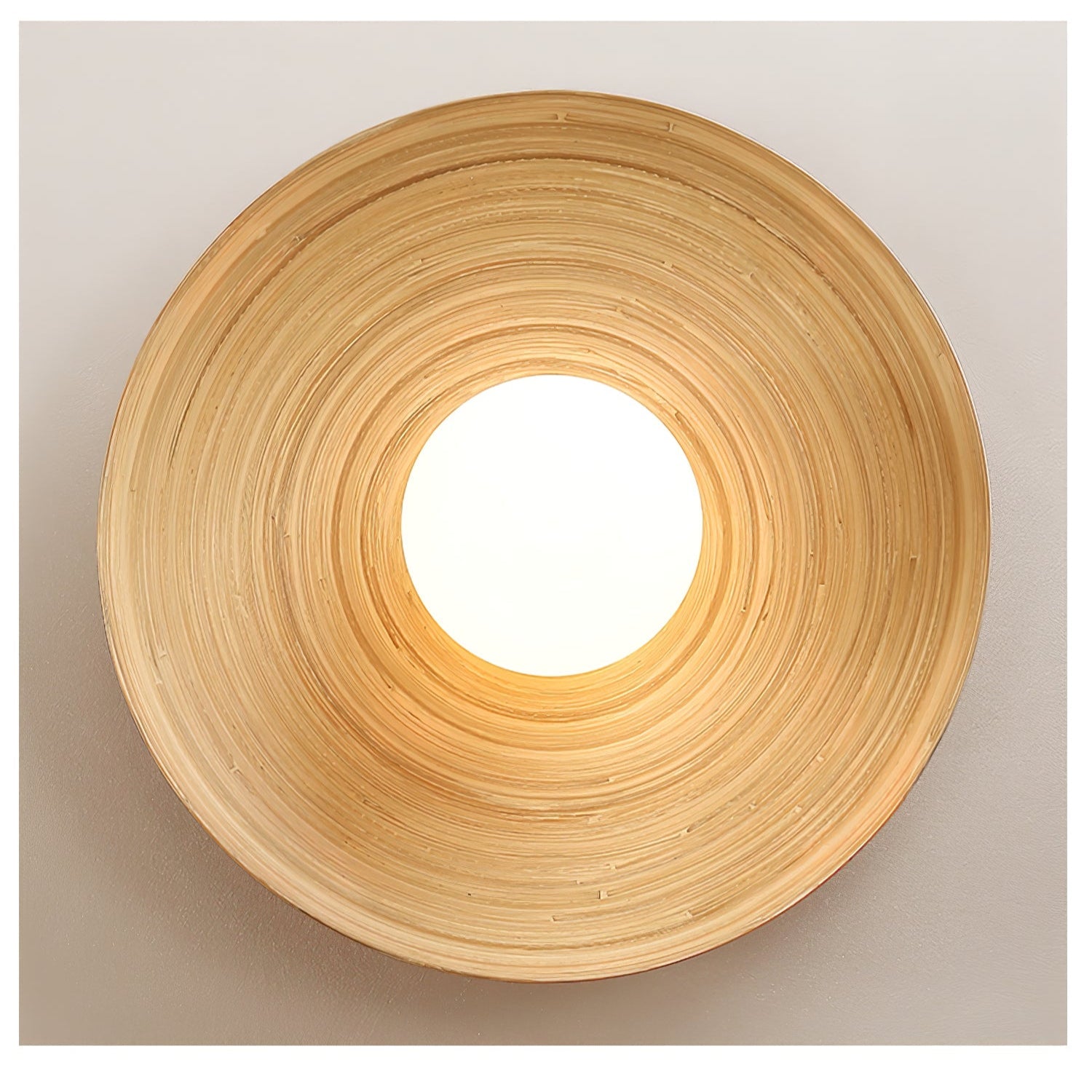 Soluna Wood Ceiling Light - Blowlighting