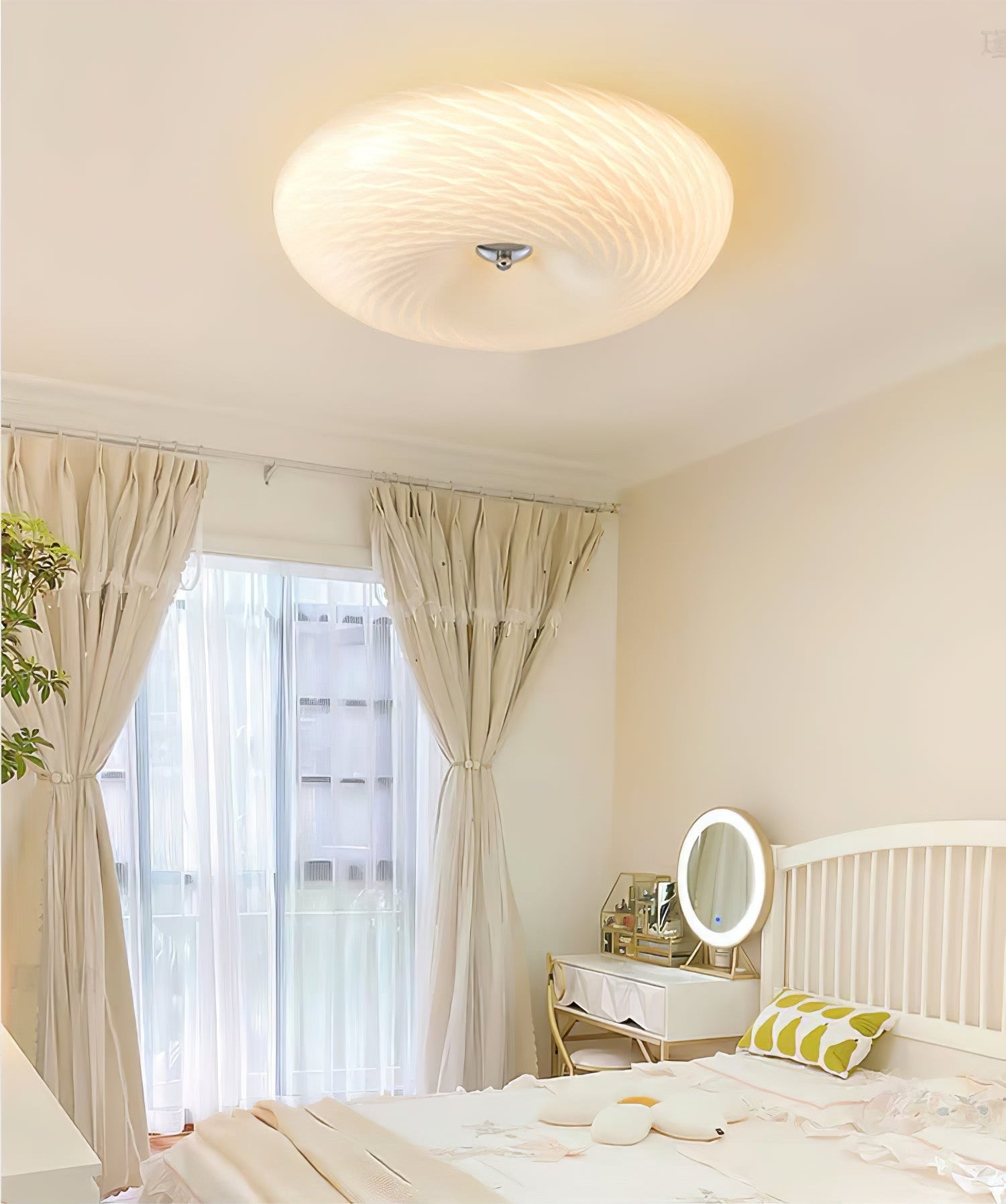 Whirlpool Glass Ceiling Light - Blowlighting