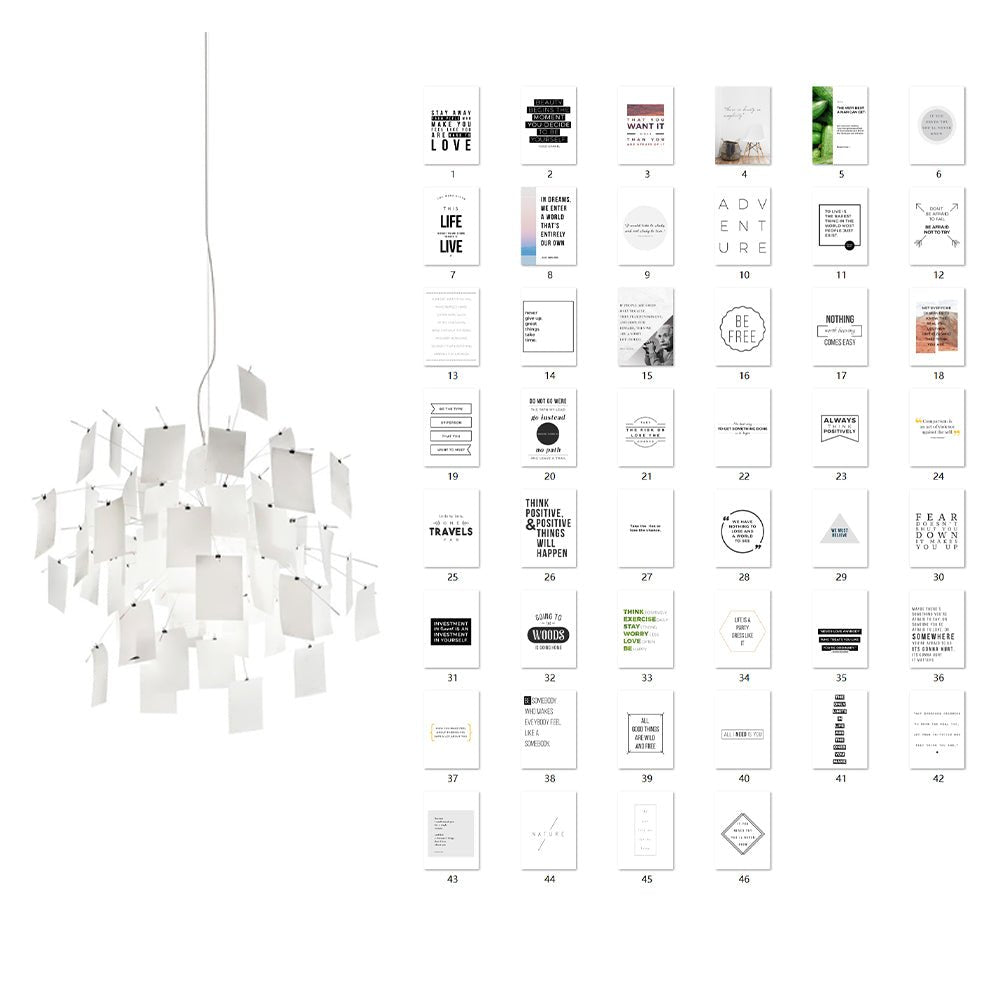 Paper Chandelier - Blowlighting