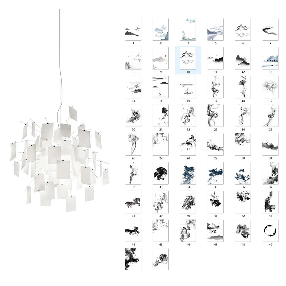 Paper Chandelier - Blowlighting