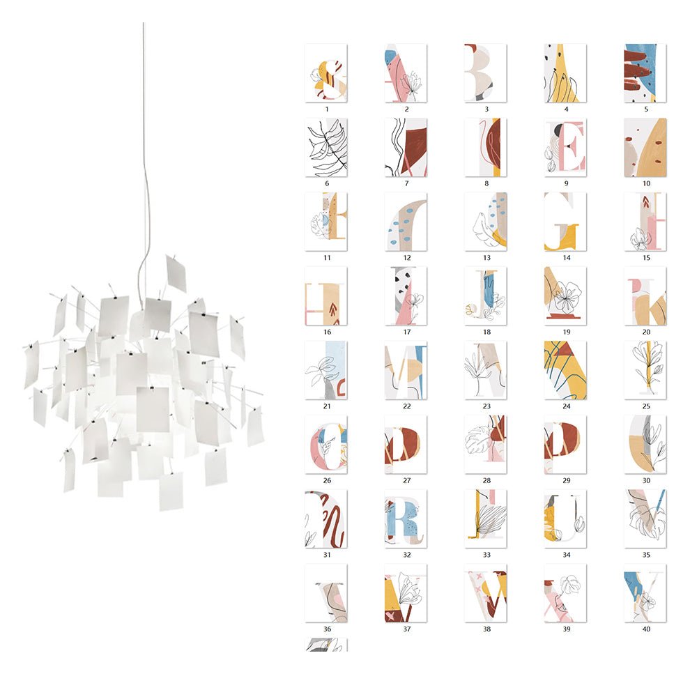 Paper Chandelier - Blowlighting