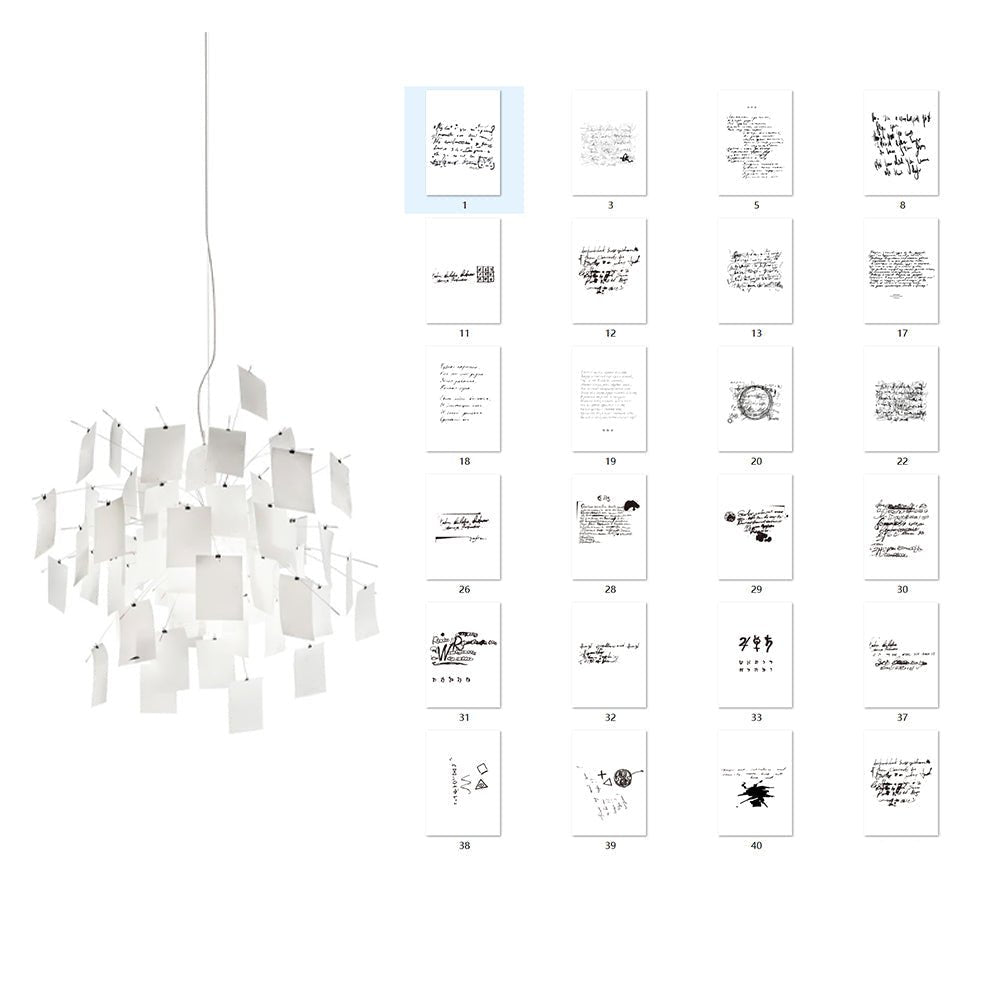 Paper Chandelier - Blowlighting