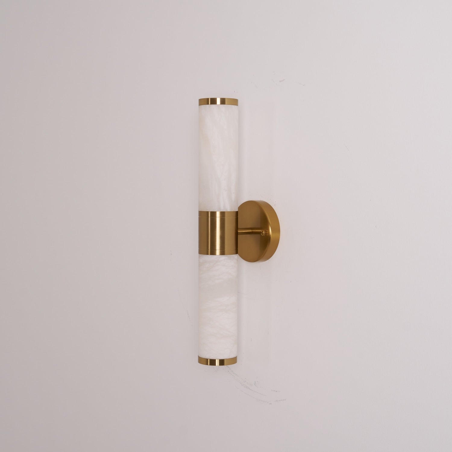 Kaia Minimalist Alabaster Wall Lamp - Blowlighting