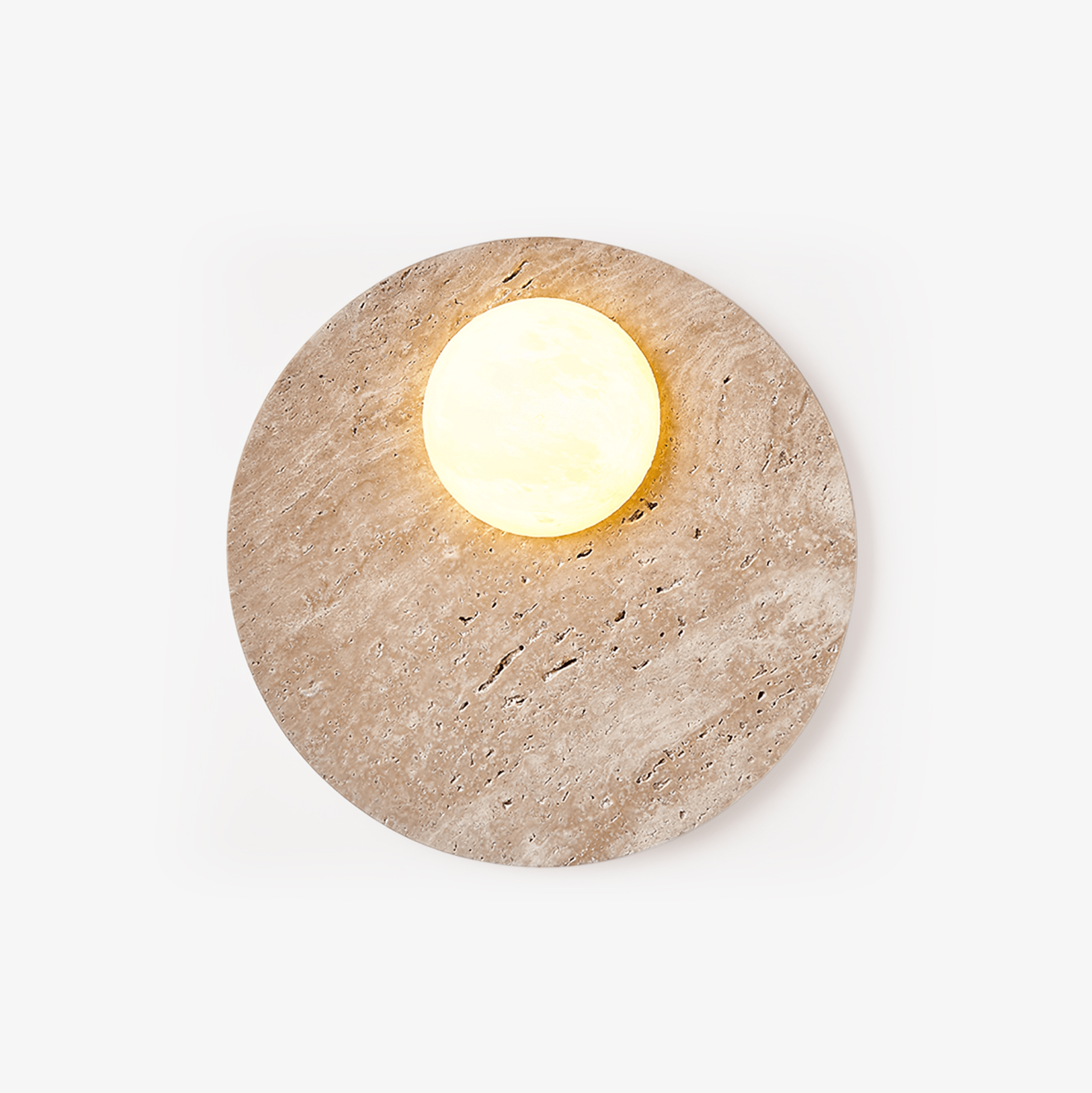 Vizoriel Travertine Wall Light - Blowlighting