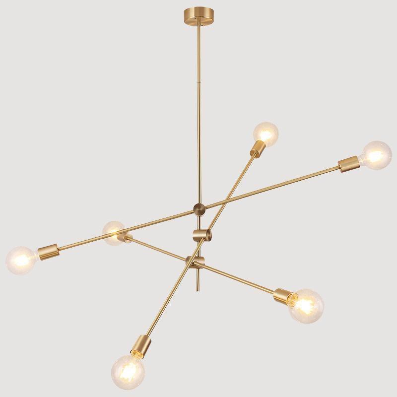 Edward Modern Metal Chandelier - Blowlighting