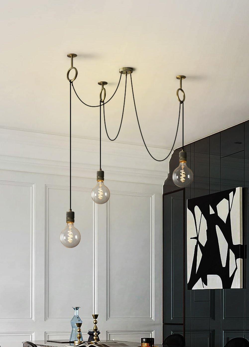 Industrial Spider Chandelier - Blowlighting
