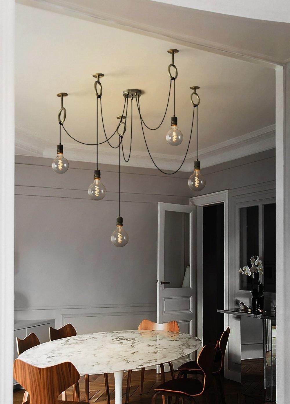 Industrial Spider Chandelier - Blowlighting
