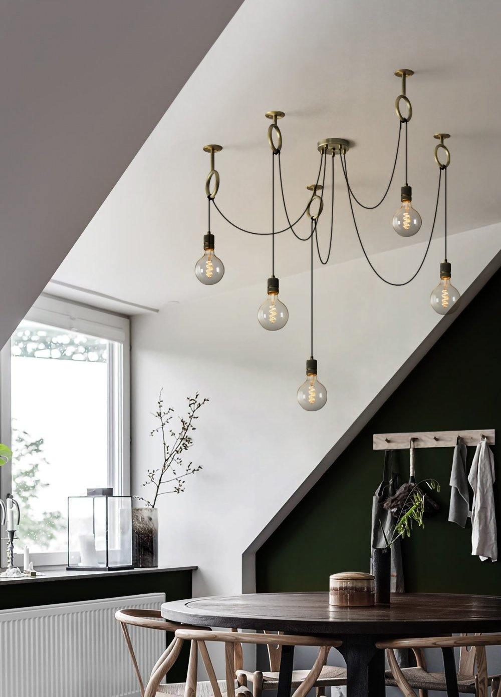 Industrial Spider Chandelier - Blowlighting