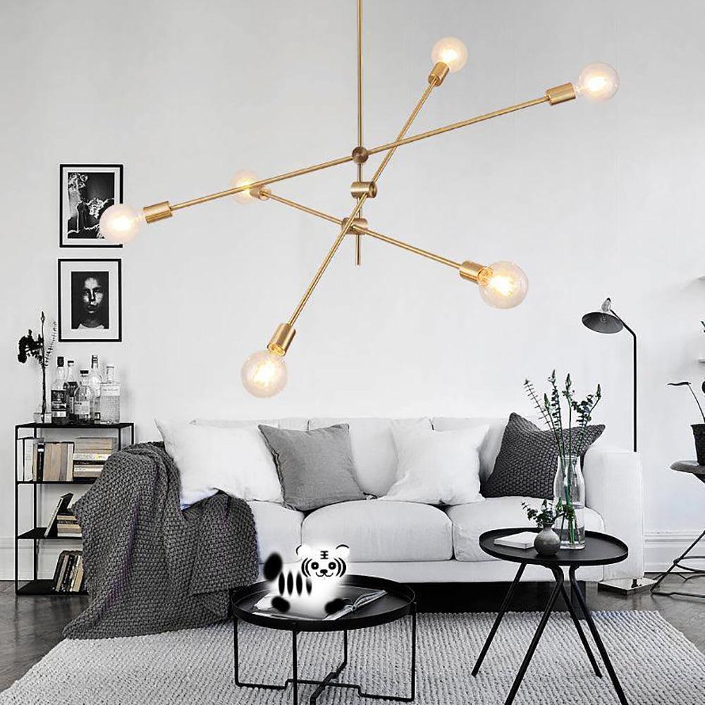 Edward Modern Metal Chandelier - Blowlighting