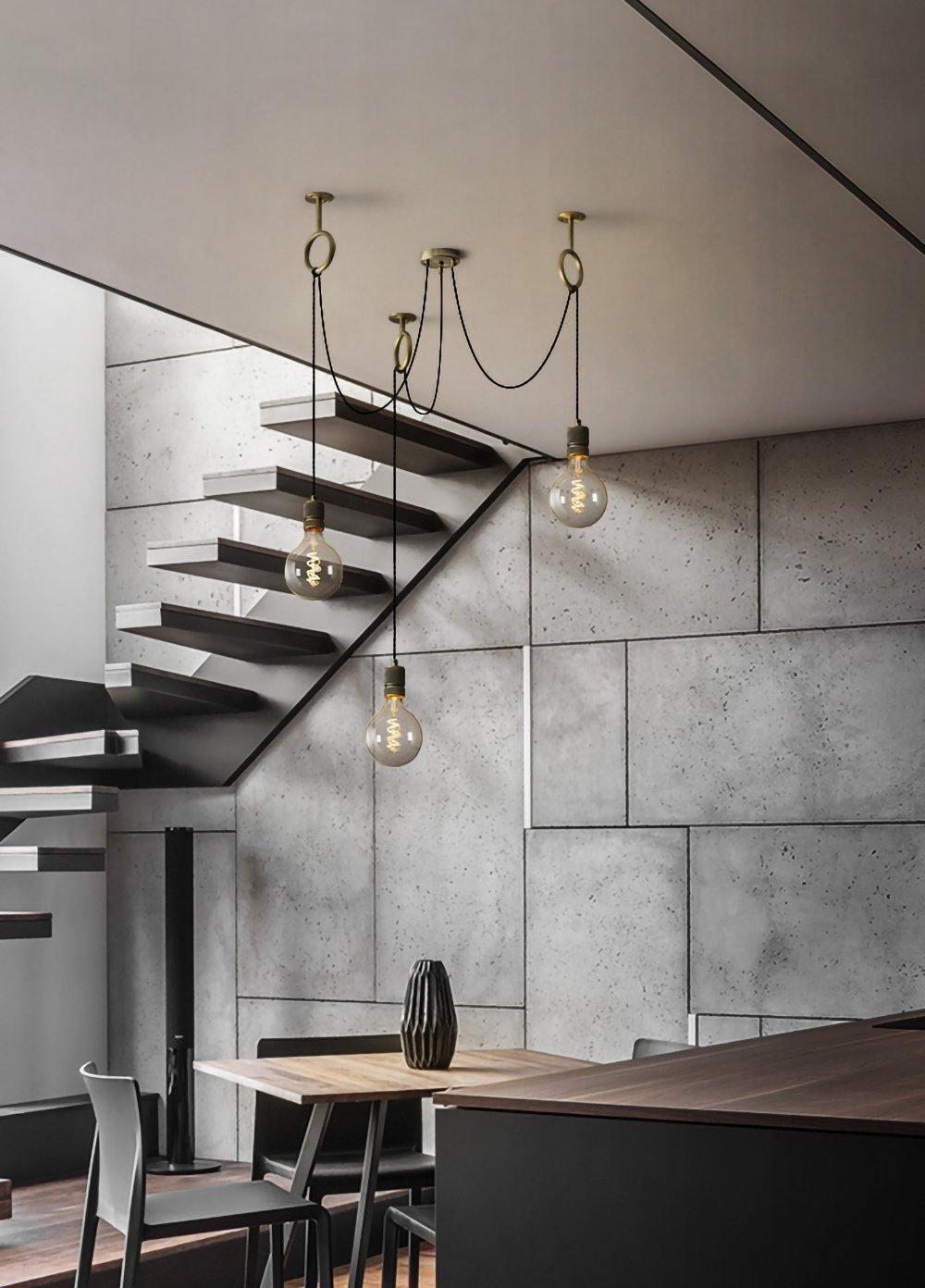 Industrial Spider Chandelier - Blowlighting