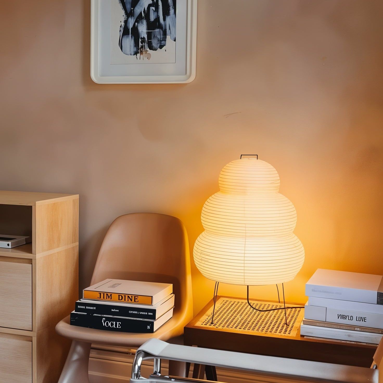 Akari Paper Table Lamp - Blowlighting