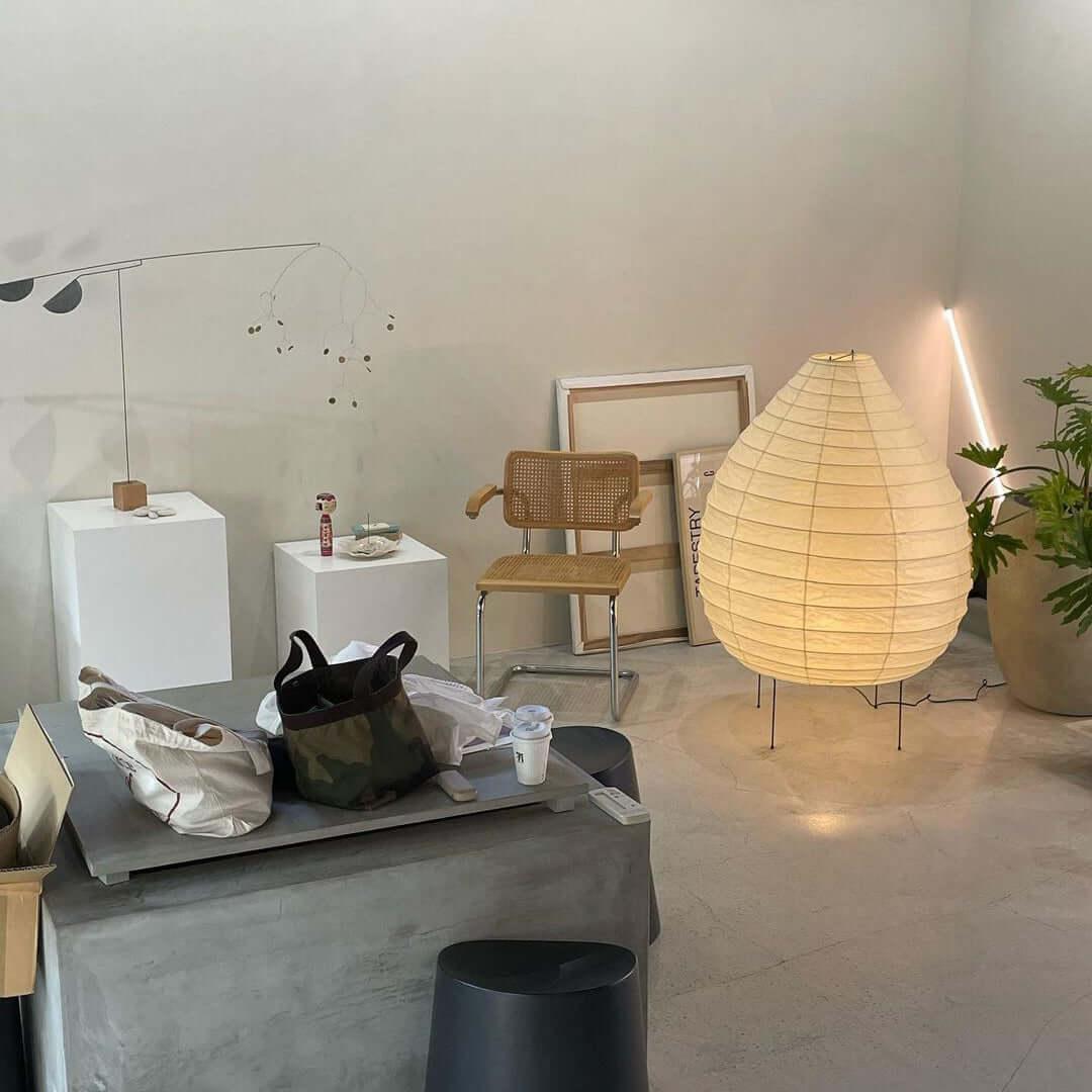 Hazel Modern Metal Floor Lamp - Blowlighting
