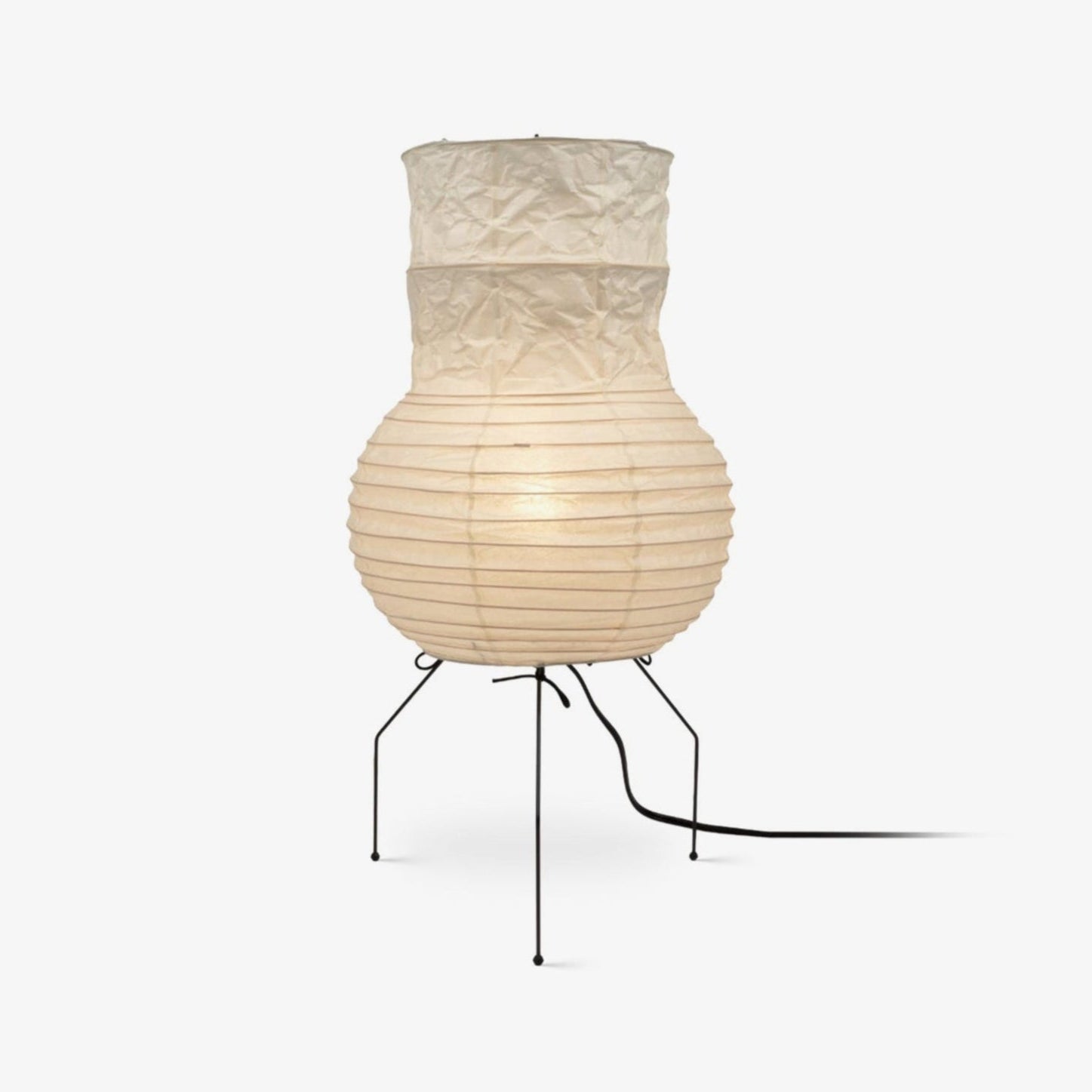Zara Rice Paper Lantern Table Lamp - Blowlighting