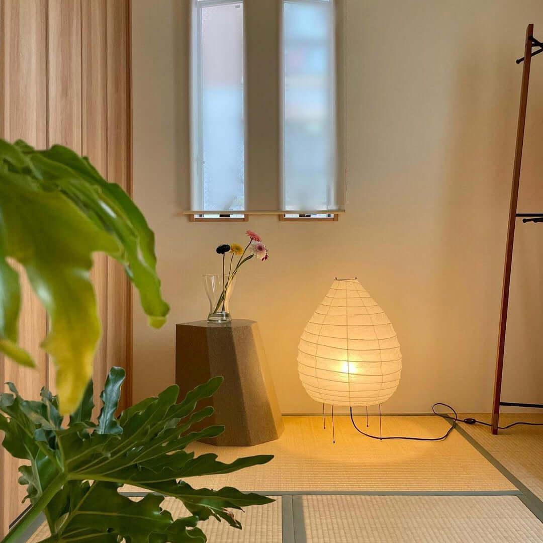 Washi Paper Lantern Table Lamp - Blowlighting