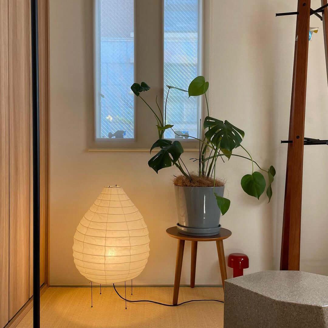 Washi Paper Lantern Table Lamp - Blowlighting