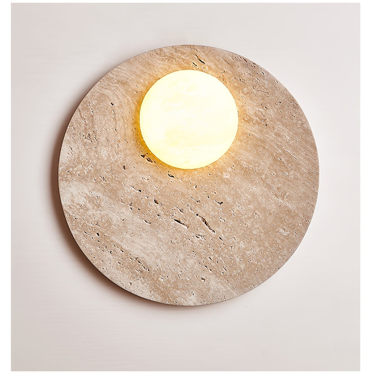 Vizoriel Travertine Wall Light - Blowlighting
