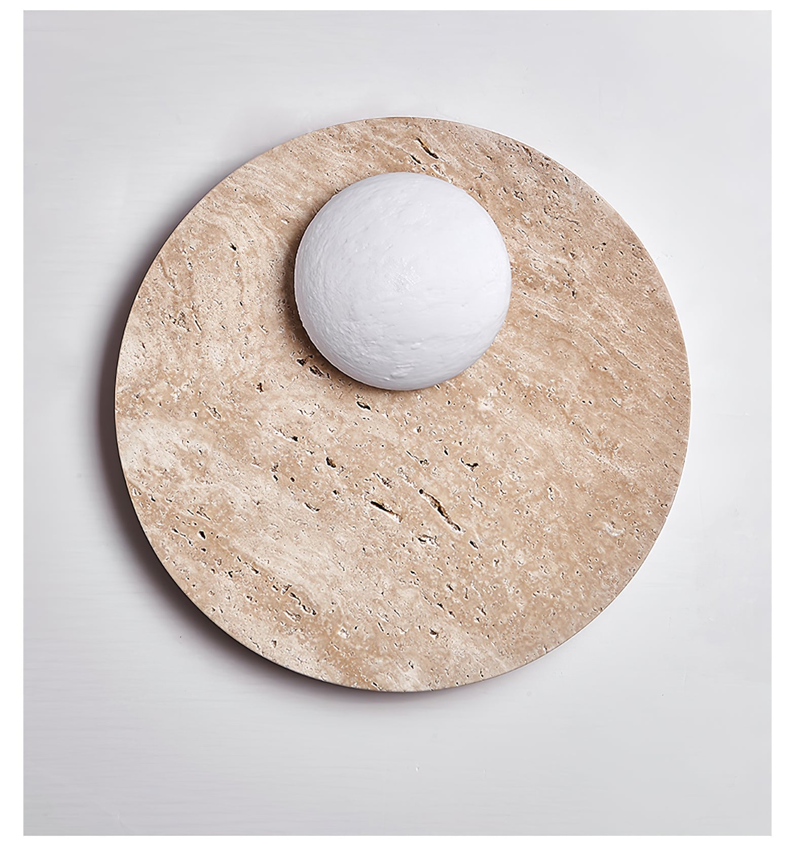 Vizoriel Travertine Wall Light - Blowlighting