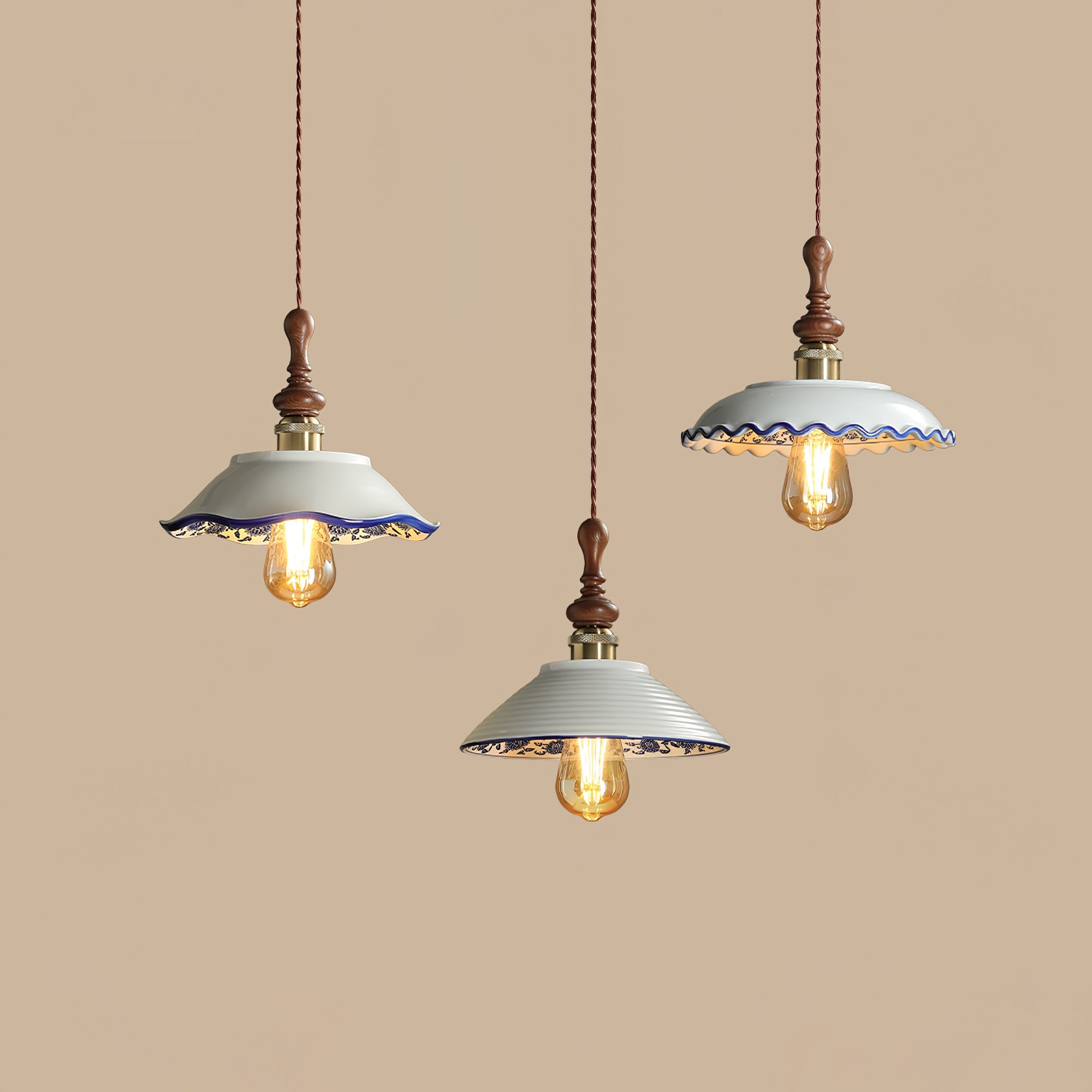 Bellaria Ceramic Pendant Light - Blowlighting