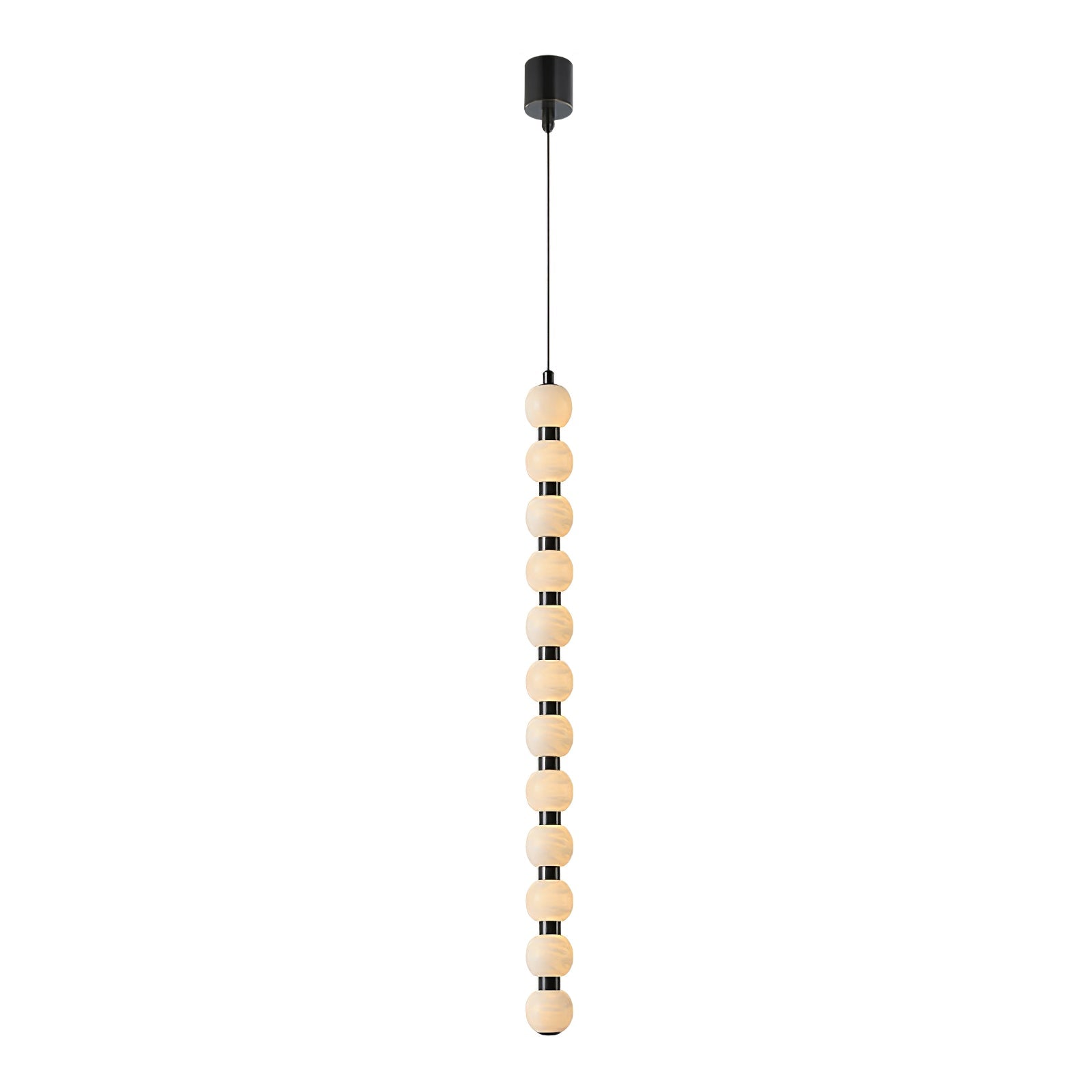 Lyra Modern Alabaster Pendant Light - Blowlighting