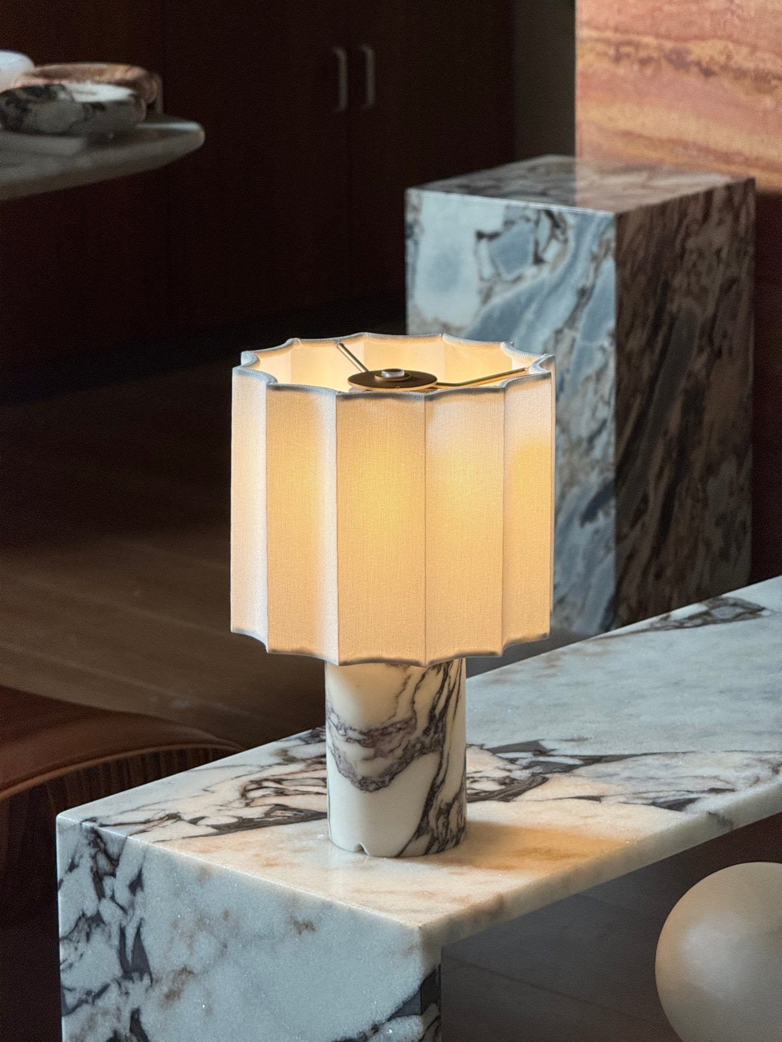Orbis Veil Table Lamp - Blowlighting