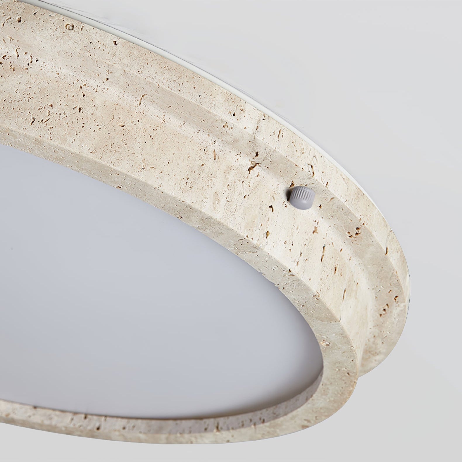 Altheion Travertine Ceiling Light - Blowlighting