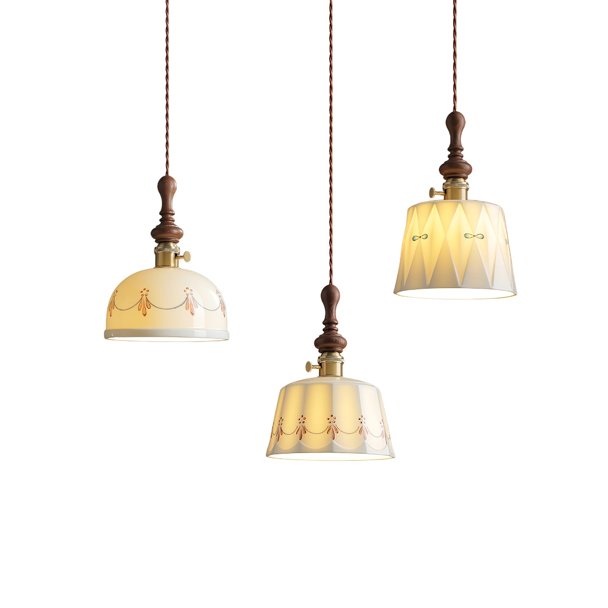 Roselind Ceramic Pendant Light - Blowlighting