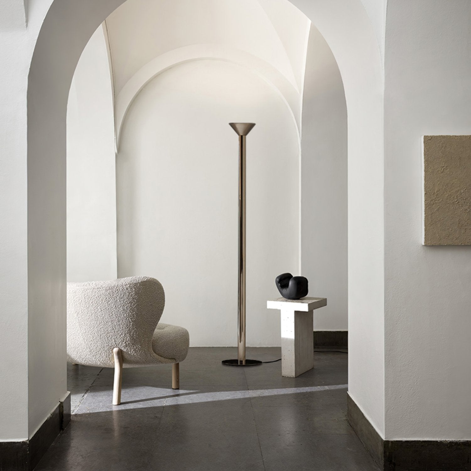 Evvaren Column Alabaster Floor Lamp - Blowlighting