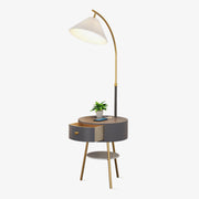 Pleated Arc Floor Light - Blowlighting