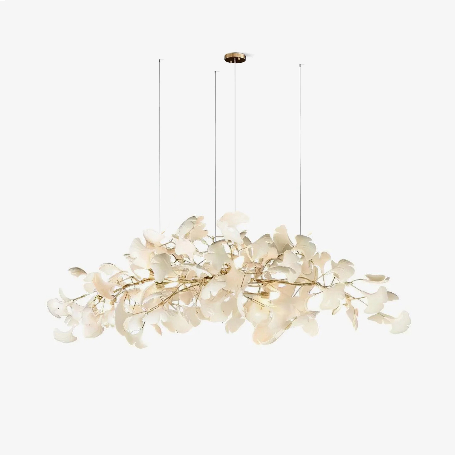 Gingko Chandelier N - Blowlighting
