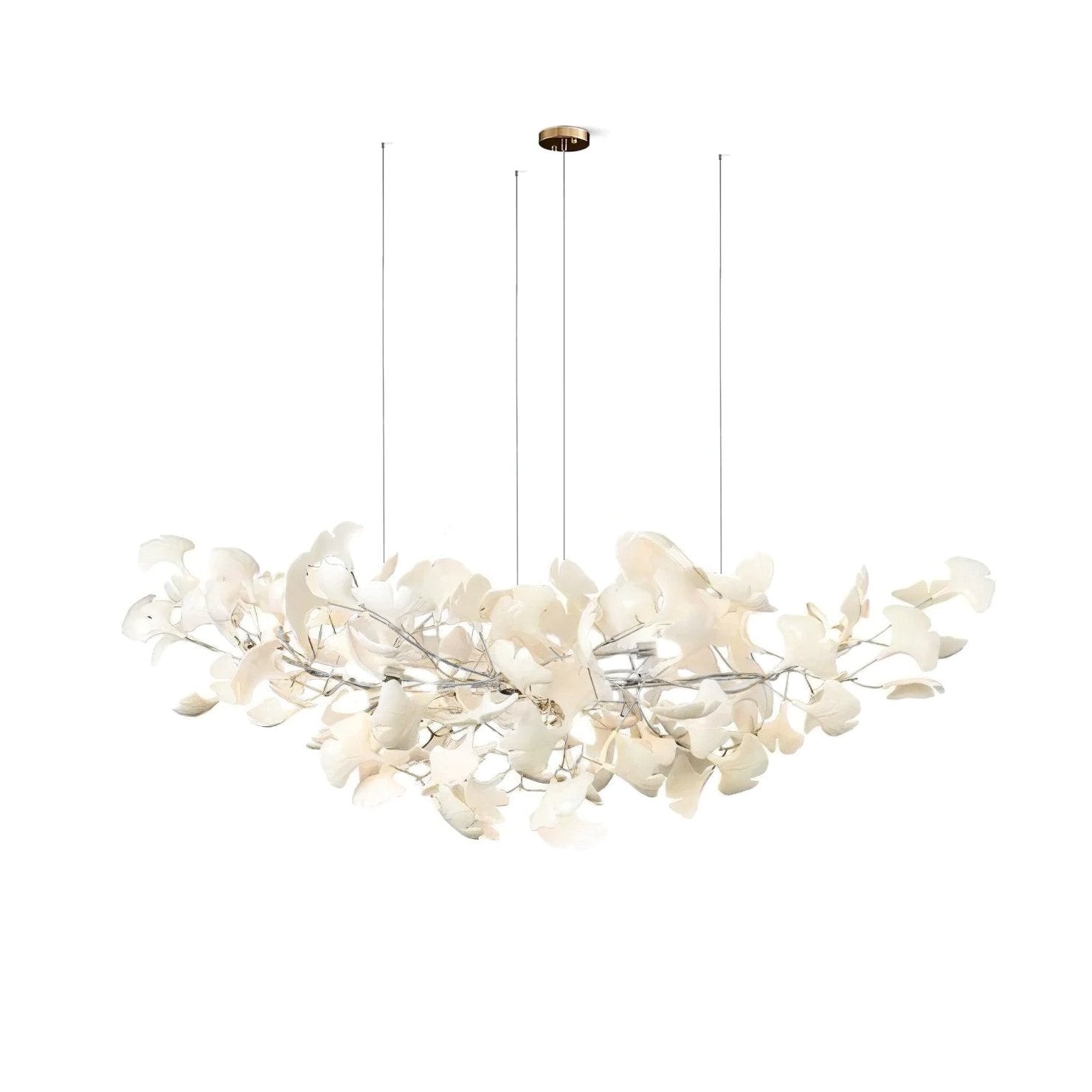 Gingko Chandelier B - Blowlighting